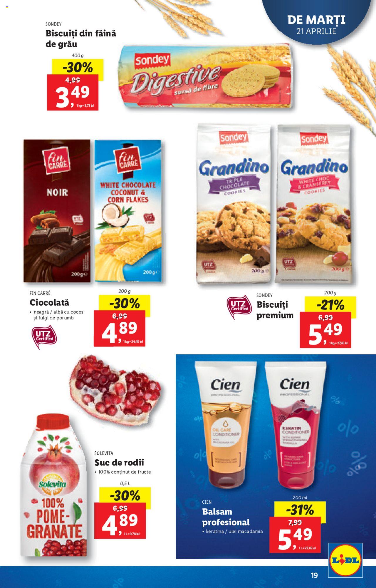 Catalog LIDL 21 - 26 Aprilie 2020 | Pagina 19