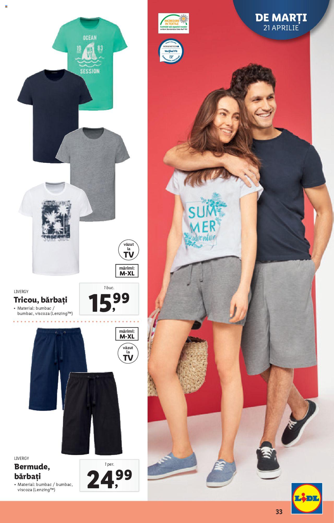 Catalog LIDL 21 - 26 Aprilie 2020 | Pagina 33
