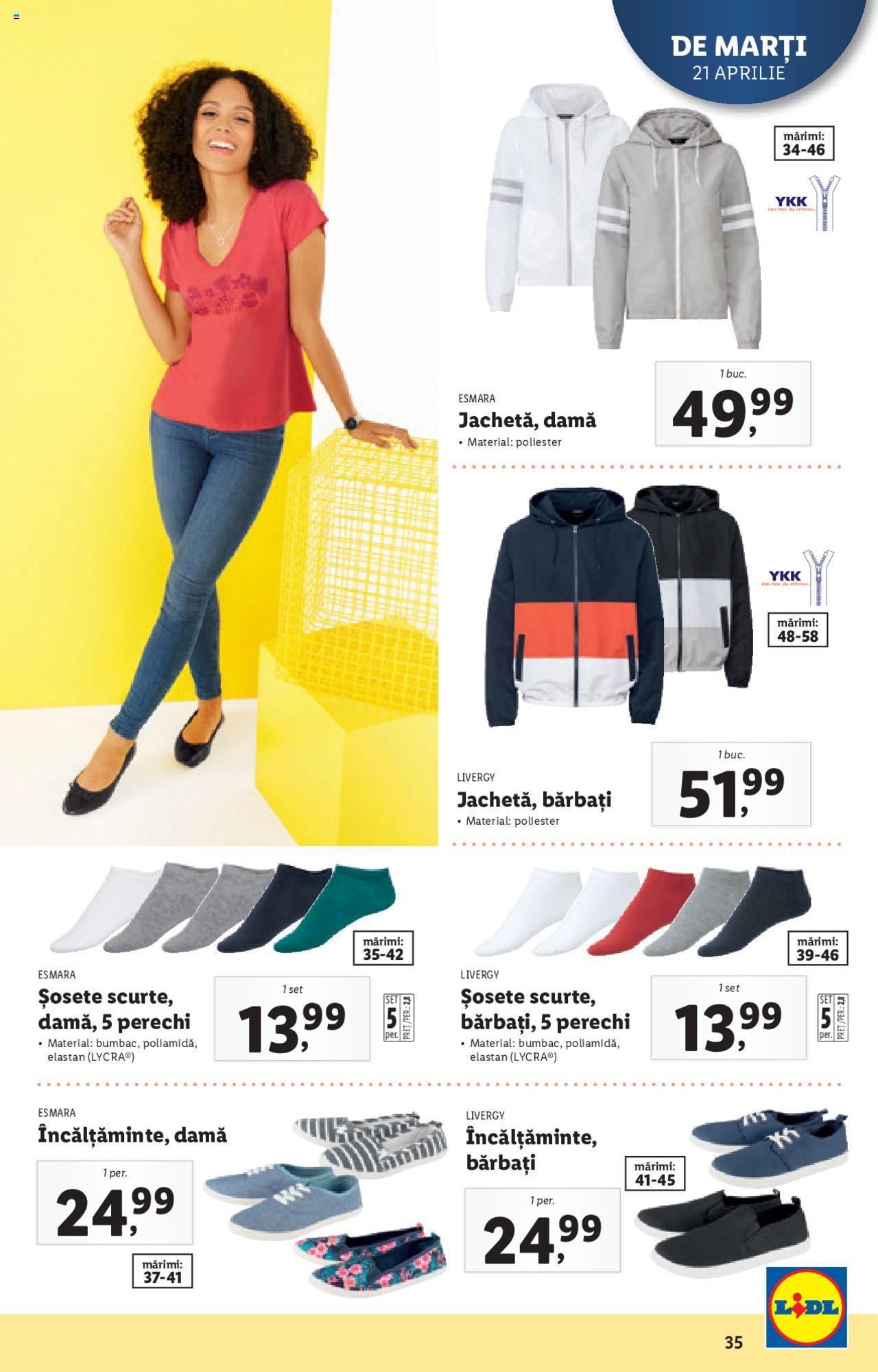 Catalog LIDL 21 - 26 Aprilie 2020 | Pagina 35