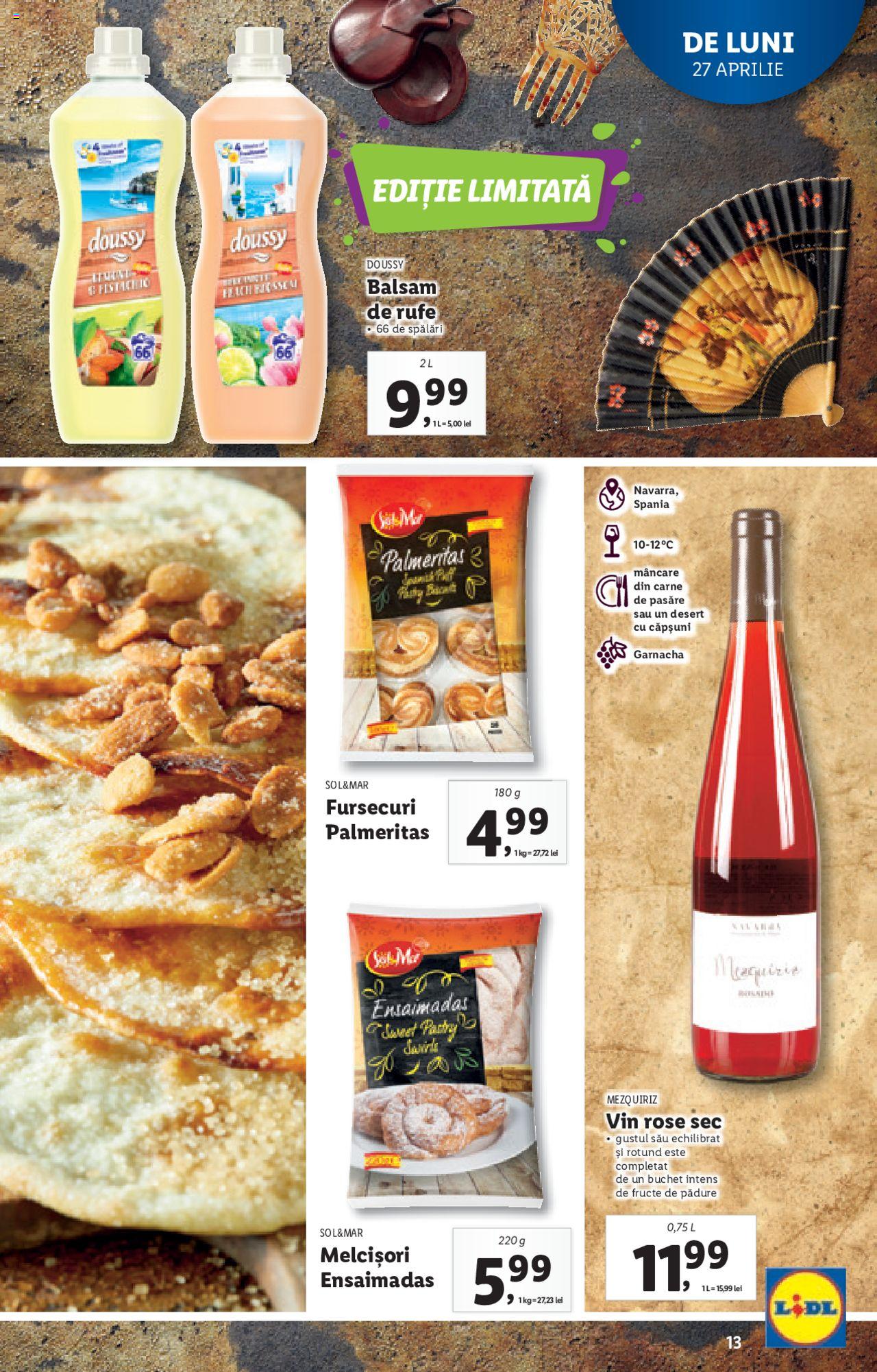 Catalog LIDL 27 Aprilie - 3 Mai 2020 | Pagina 13