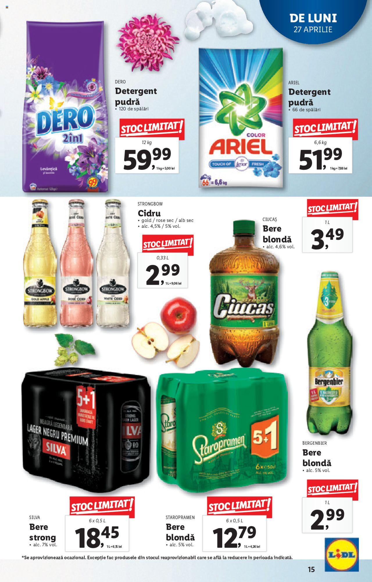 Catalog LIDL 27 Aprilie - 3 Mai 2020 | Pagina 15