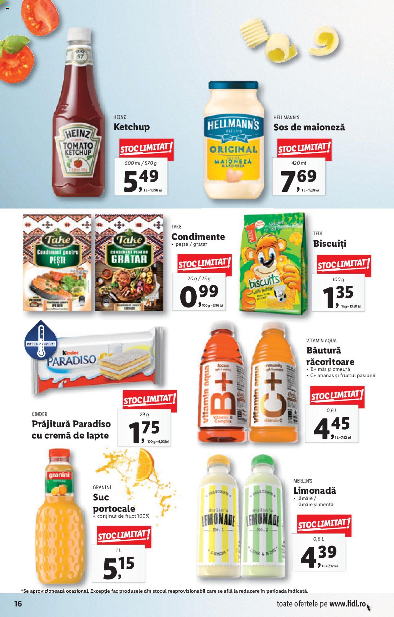 Catalog LIDL 27 Aprilie - 3 Mai 2020 | Pagina 16