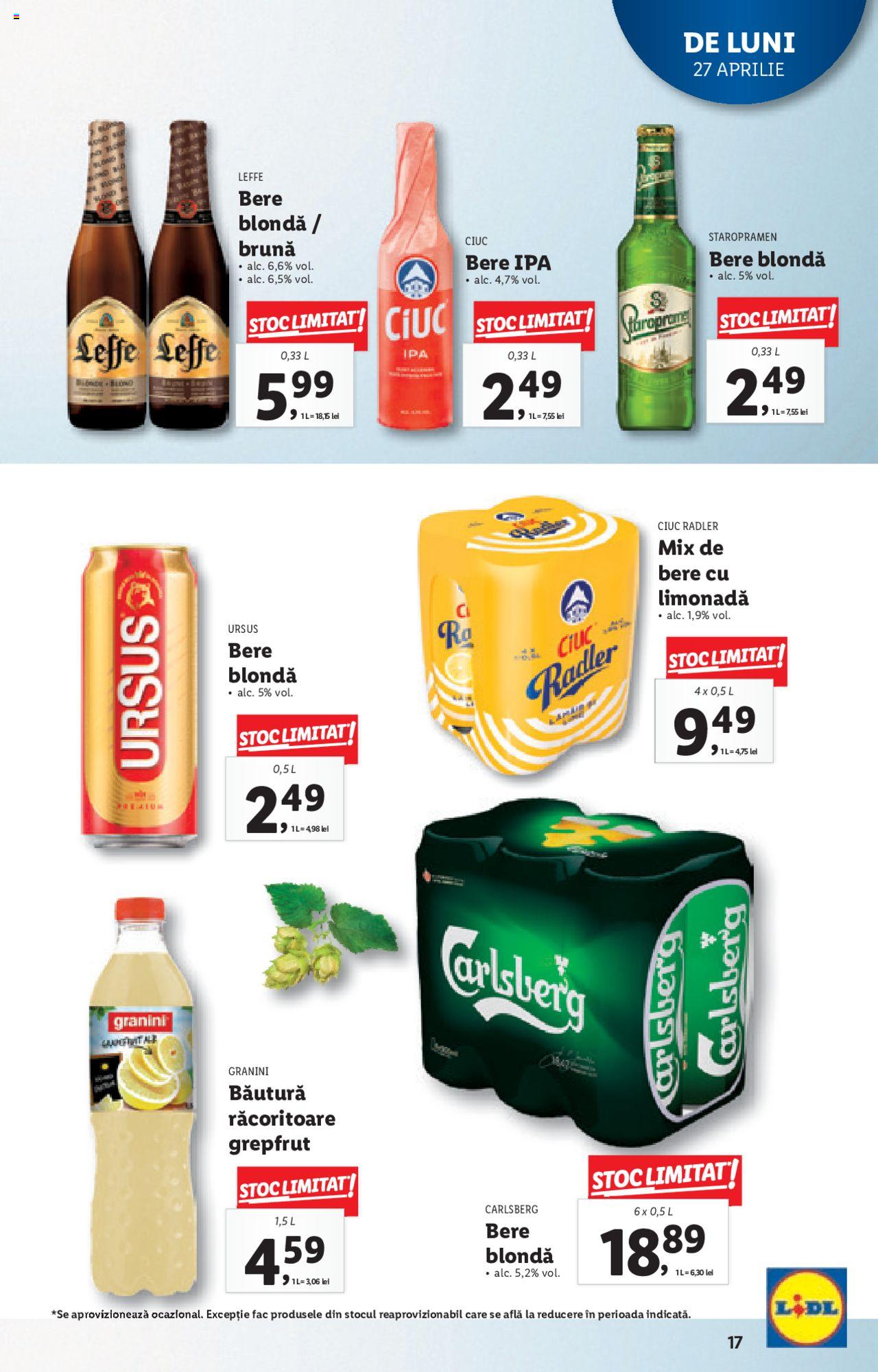 Catalog LIDL 27 Aprilie - 3 Mai 2020 | Pagina 17