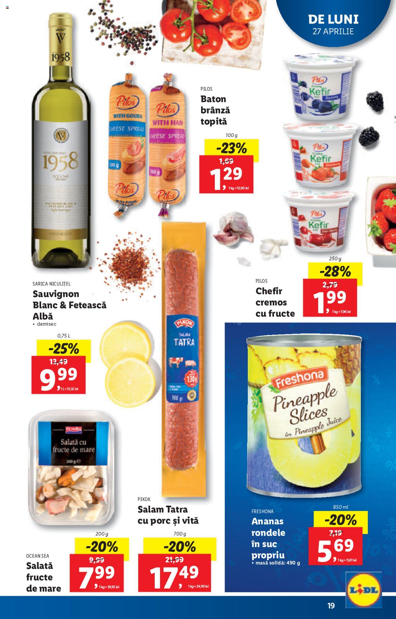 Catalog LIDL 27 Aprilie - 3 Mai 2020 | Pagina 19
