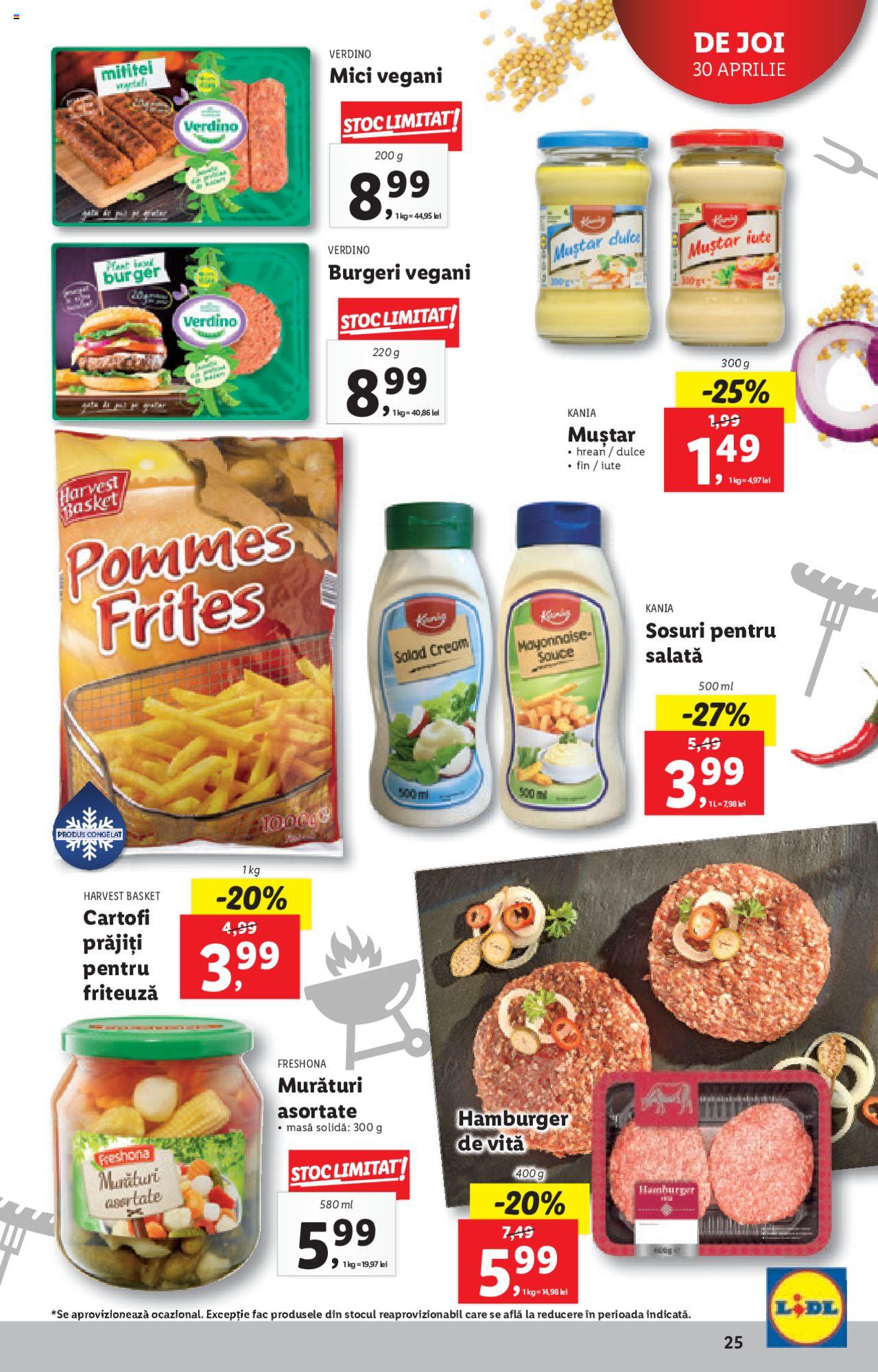 Catalog LIDL 27 Aprilie - 3 Mai 2020 | Pagina 25