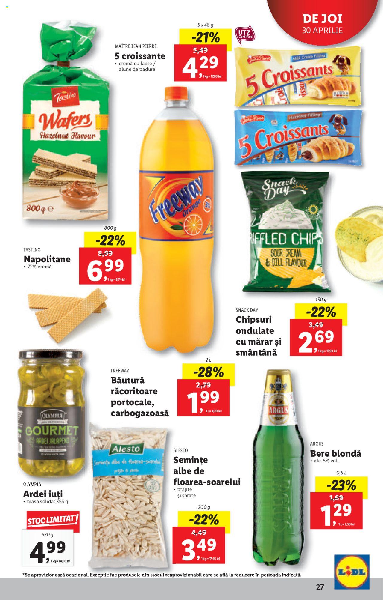Catalog LIDL 27 Aprilie - 3 Mai 2020 | Pagina 27