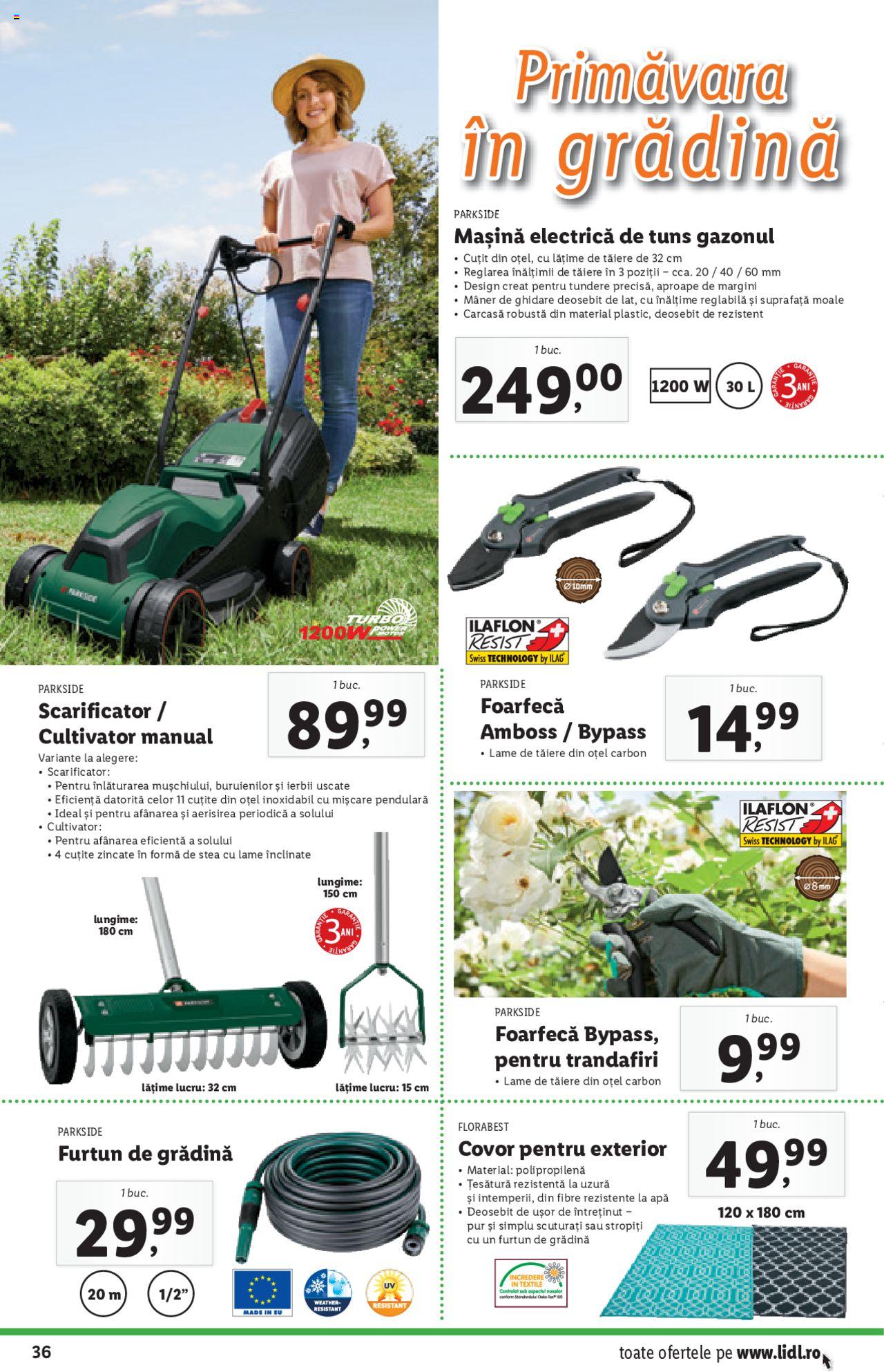 Catalog LIDL 27 Aprilie - 3 Mai 2020 | Pagina 36
