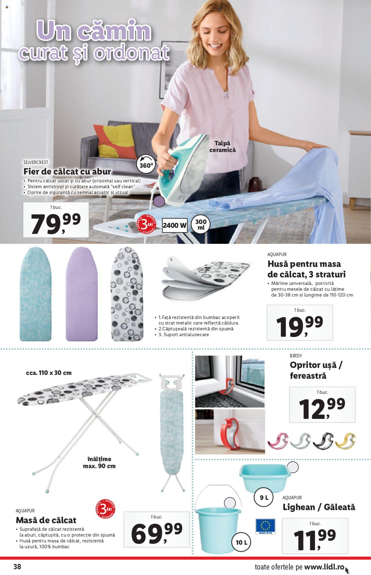 Catalog LIDL 27 Aprilie - 3 Mai 2020 | Pagina 38