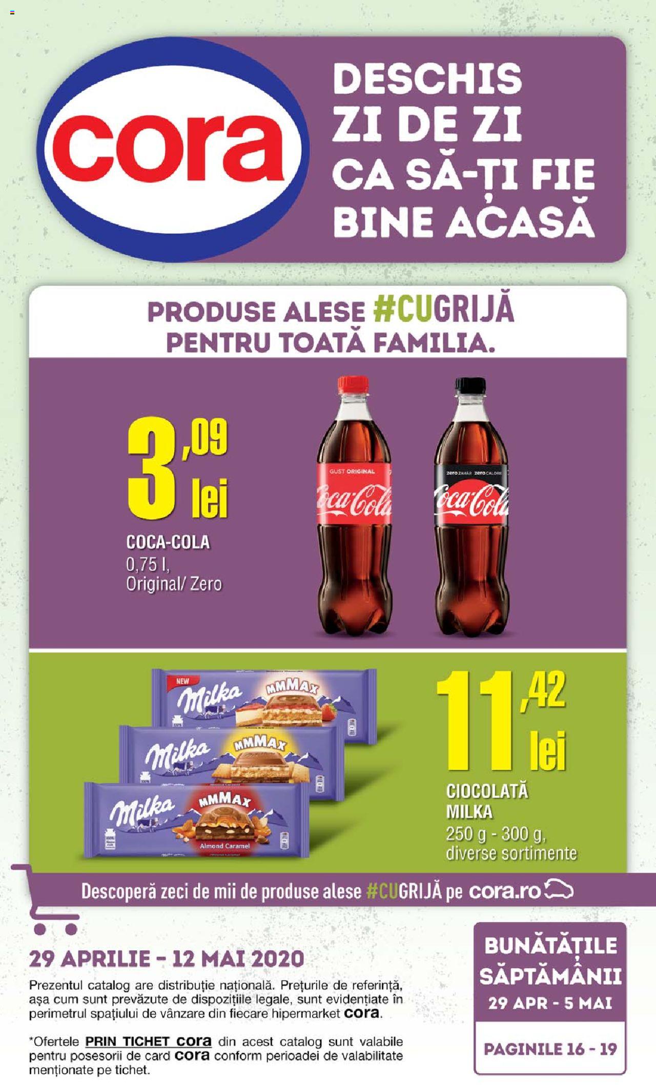 Catalog Cora 29 Aprilie - 12 Mai 2020 | Pagina 1