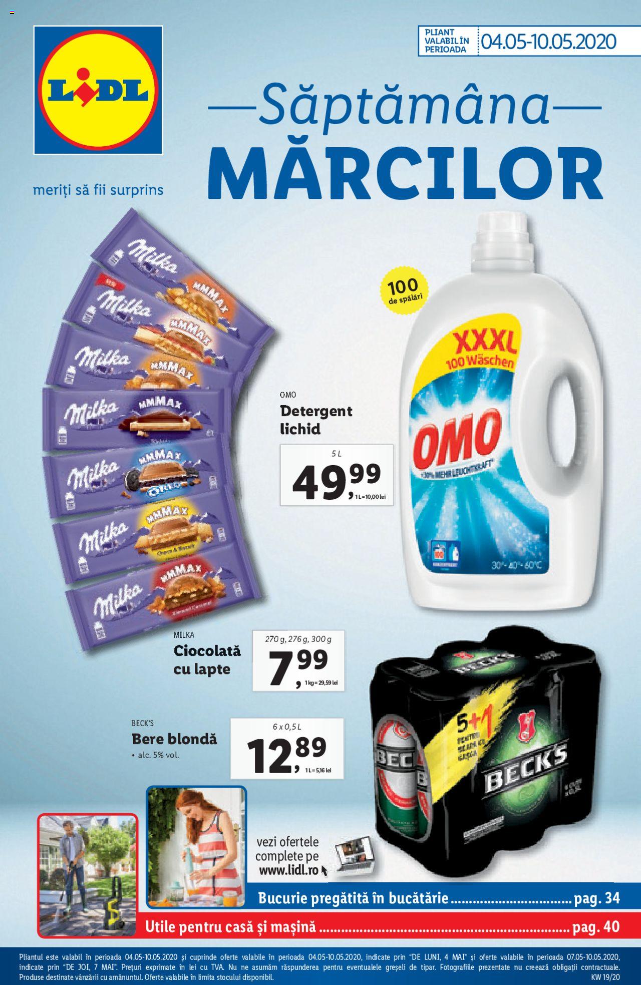 Catalog LIDL 4 - 10 Mai 2020 | Pagina 1