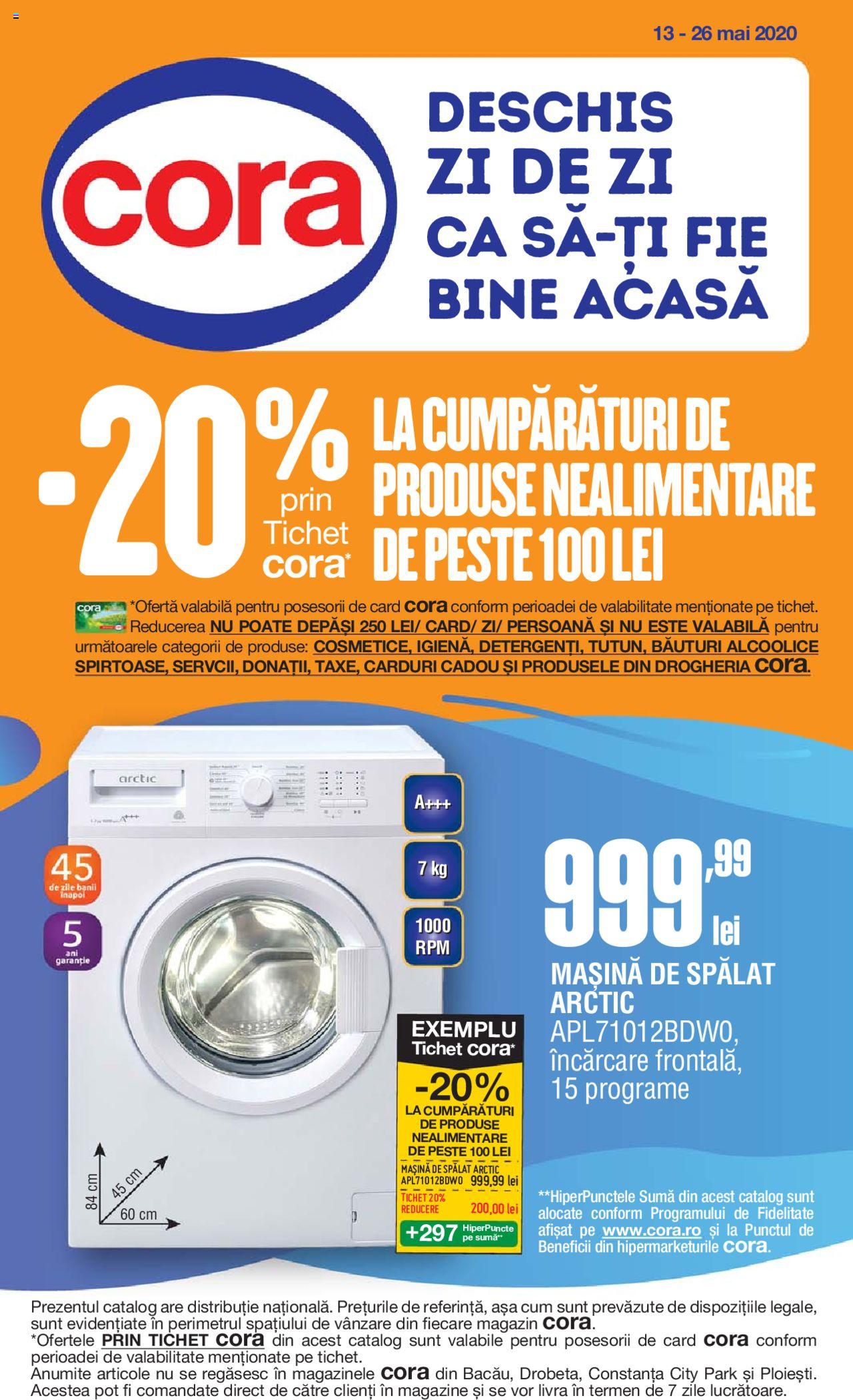 Catalog Cora 13 - 26 Mai 2020 | Pagina 1
