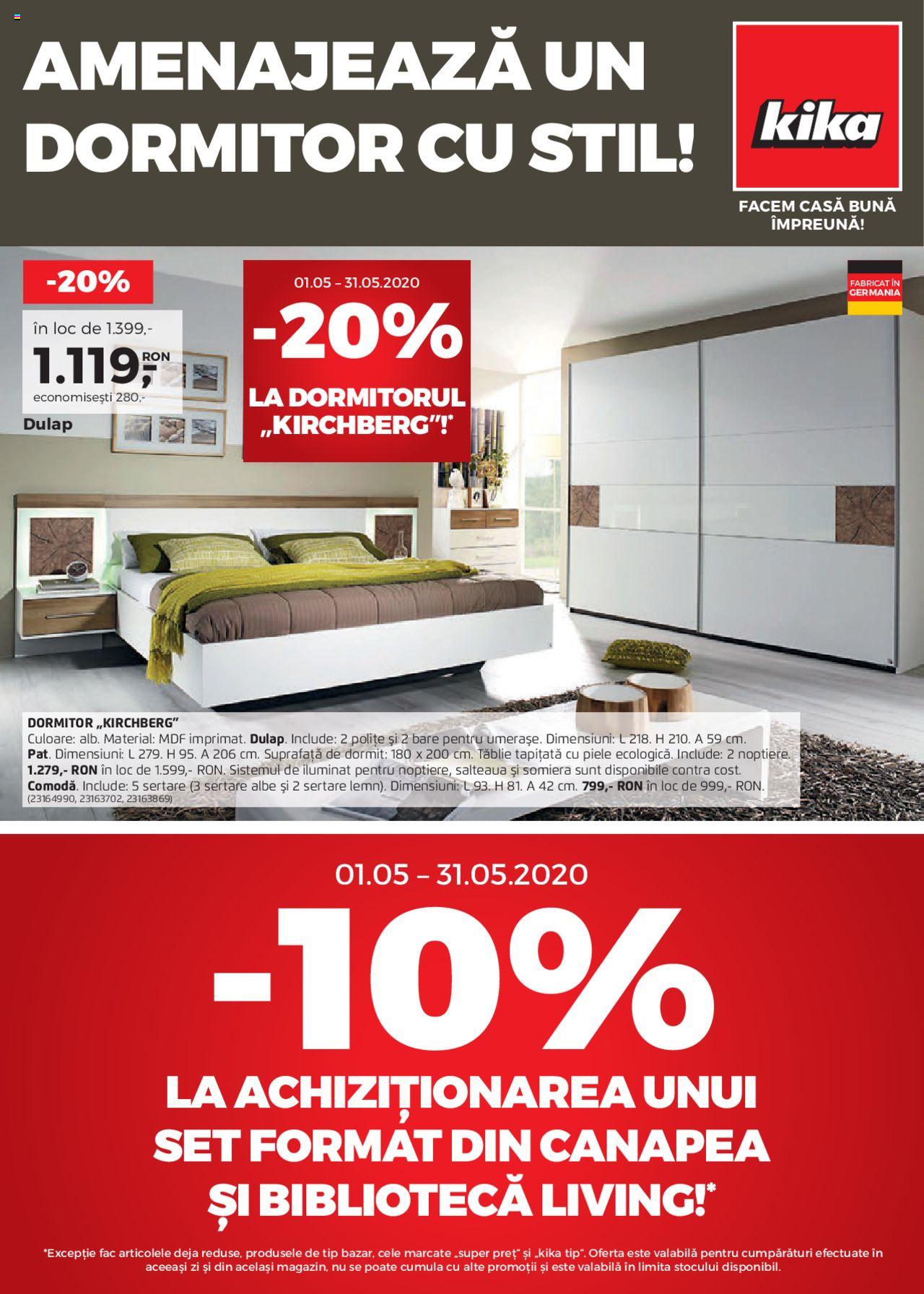 Catalog Kika 1 - 31 Mai 2020 | Pagina 1