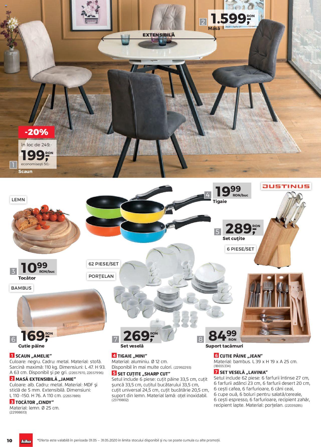 Catalog Kika 1 - 31 Mai 2020 | Pagina 10