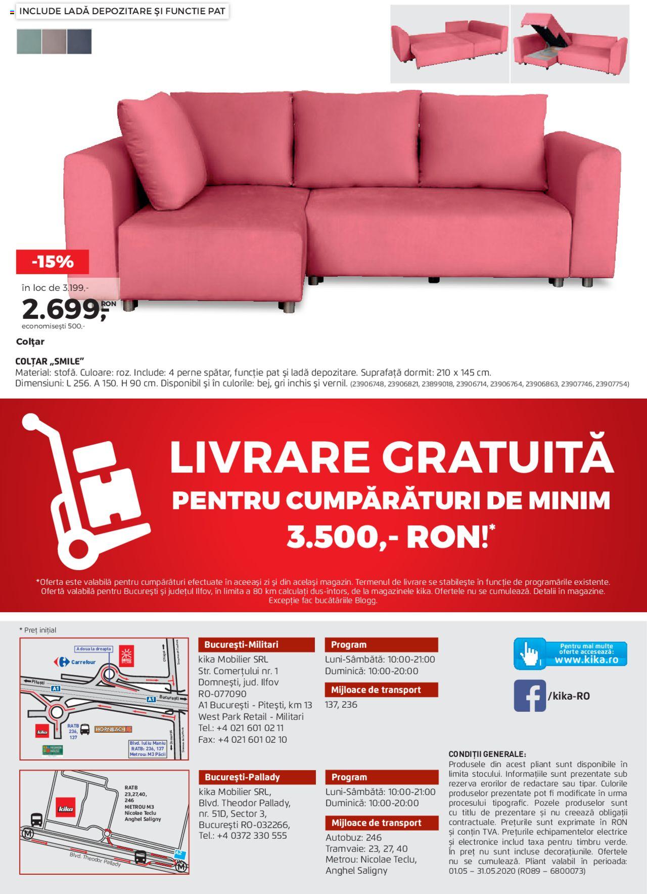 Catalog Kika 1 - 31 Mai 2020 | Pagina 16