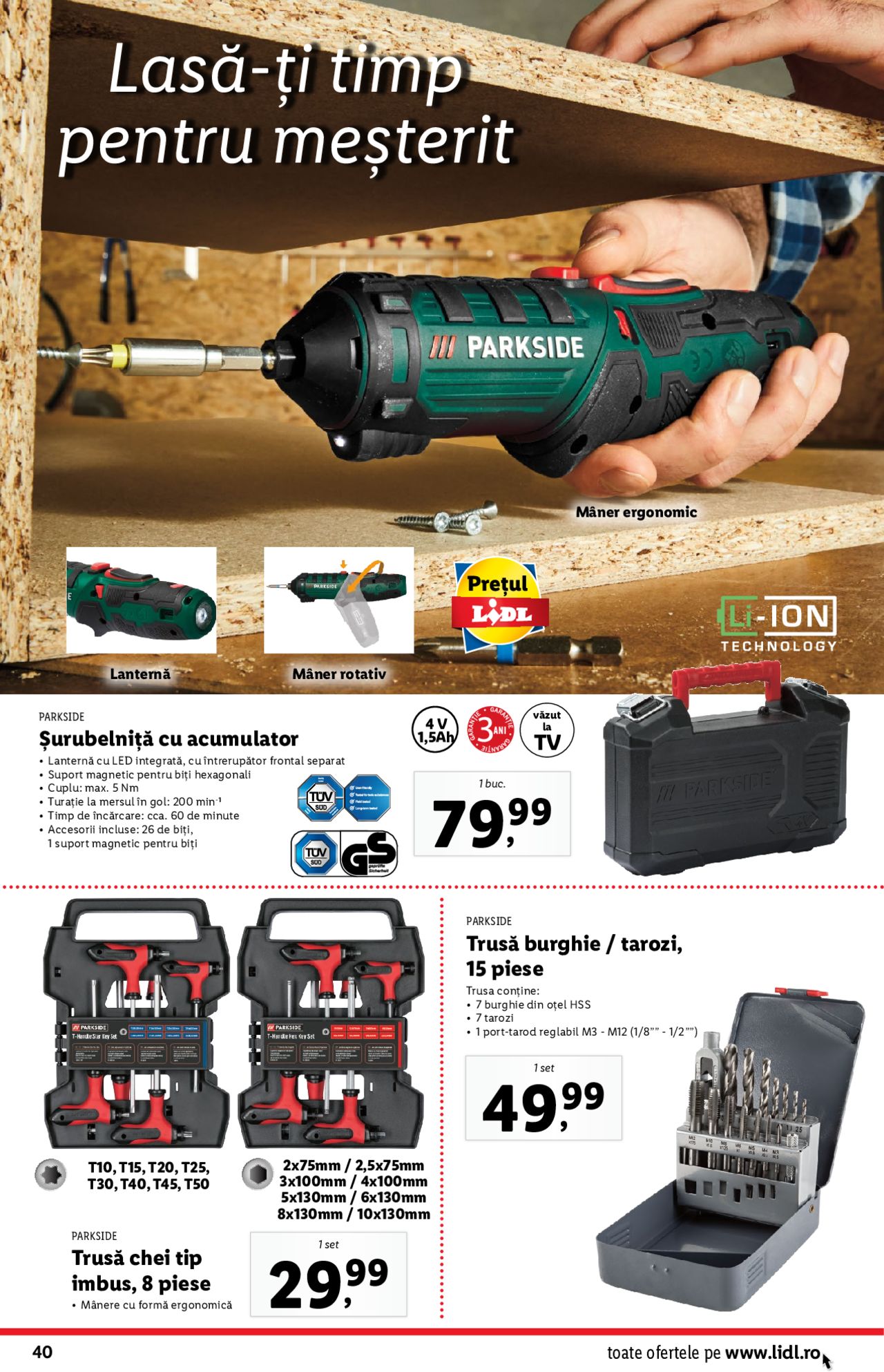 Catalog LIDL 25 - 31 Mai 2020 | Pagina 40