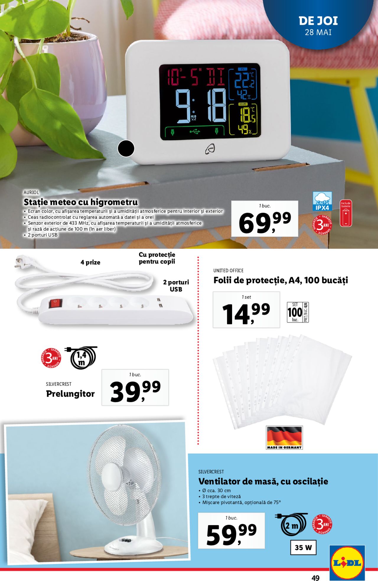 Catalog LIDL 25 - 31 Mai 2020 | Pagina 49