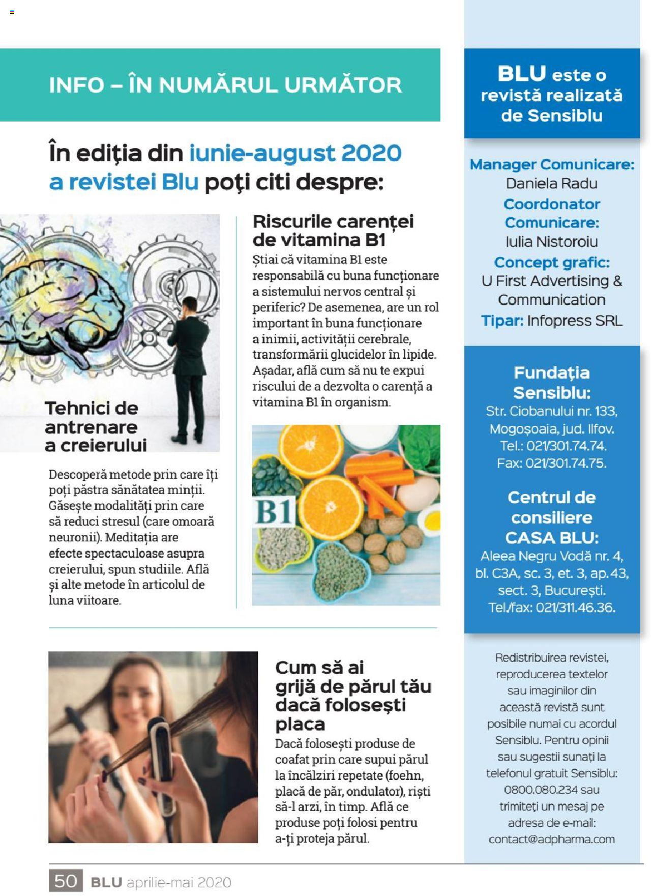 Catalog Sensiblu 1 Aprilie - 30 Mai 2020 | Pagina 50