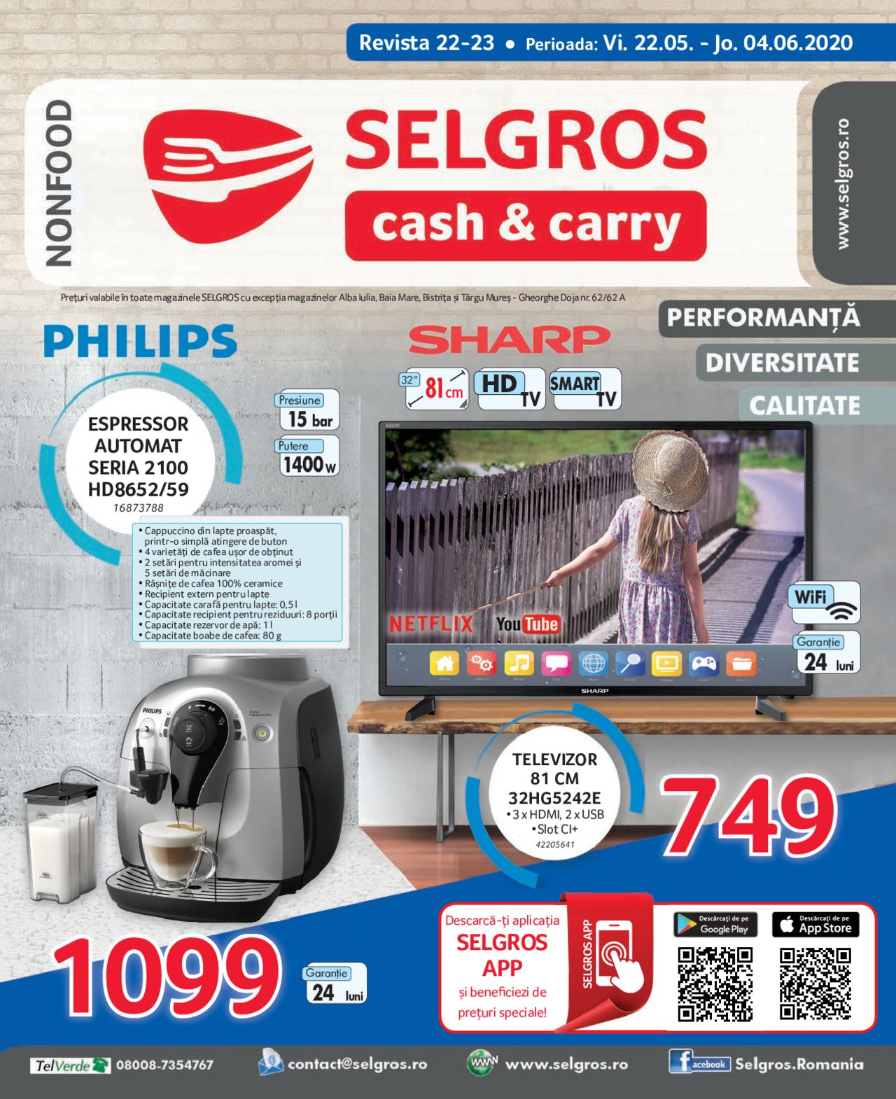 Catalog Selgros 22 Mai - 4 Iunie 2020 | Pagina 1