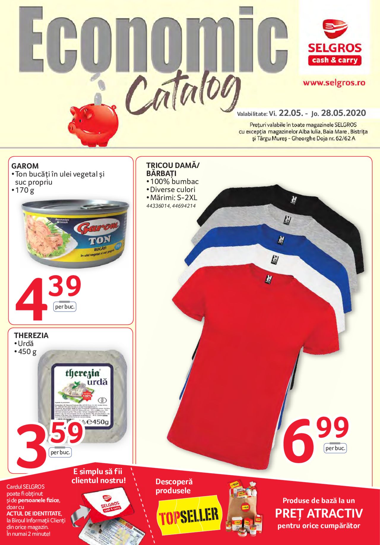 Catalog Selgros 22 - 28 Mai 2020 | Pagina 1