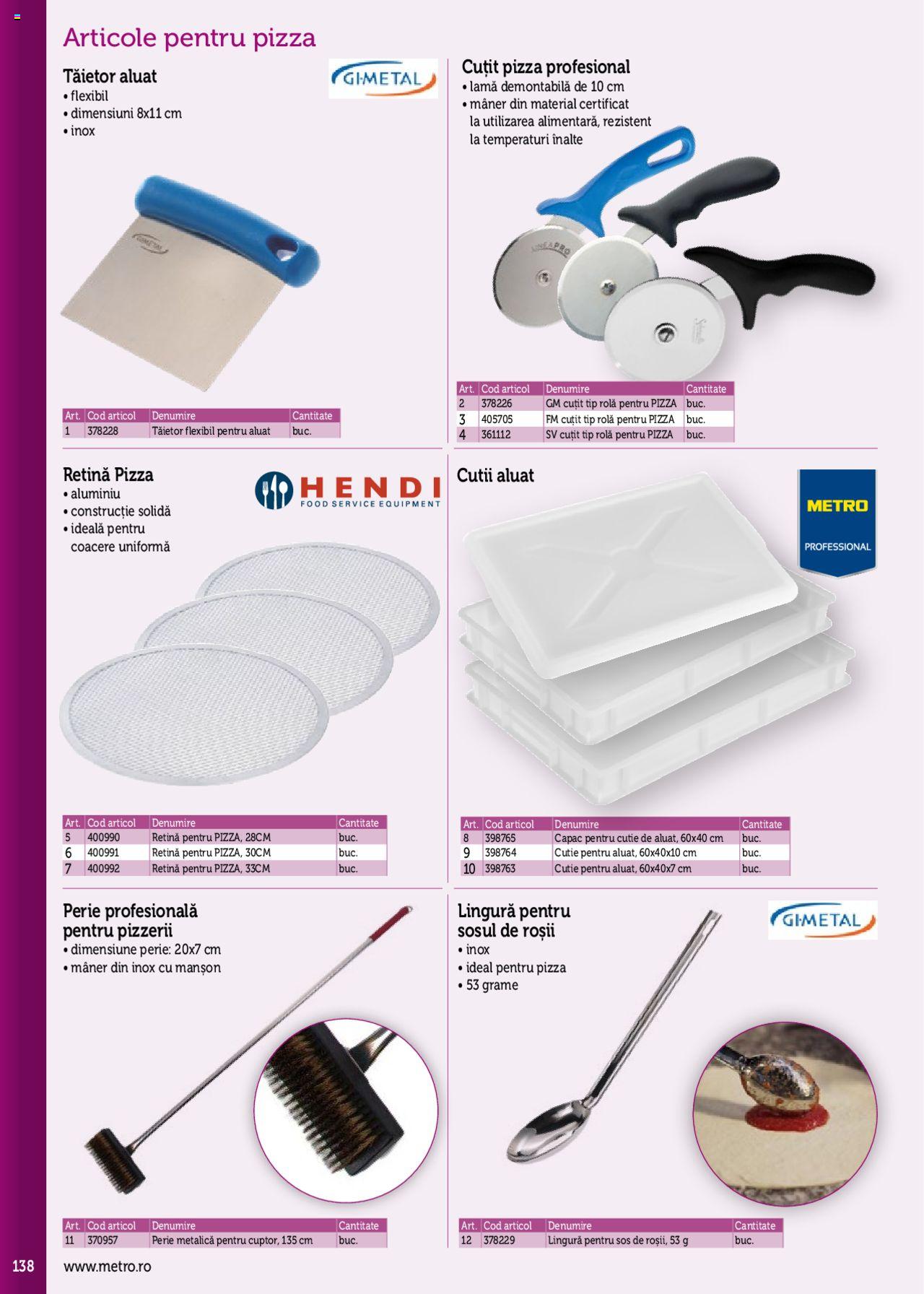 Catalog METRO 2 Iunie 2020 - 31 Ianuarie 2021 | Pagina 138