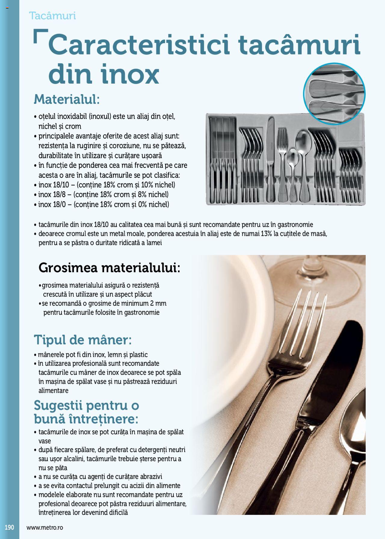Catalog METRO 2 Iunie 2020 - 31 Ianuarie 2021 | Pagina 190