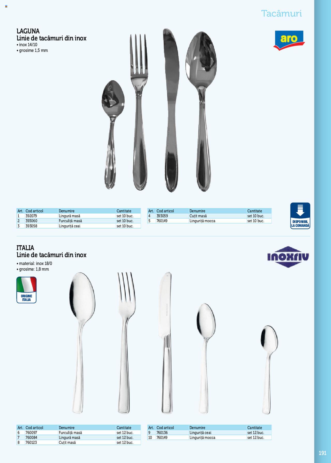 Catalog METRO 2 Iunie 2020 - 31 Ianuarie 2021 | Pagina 191