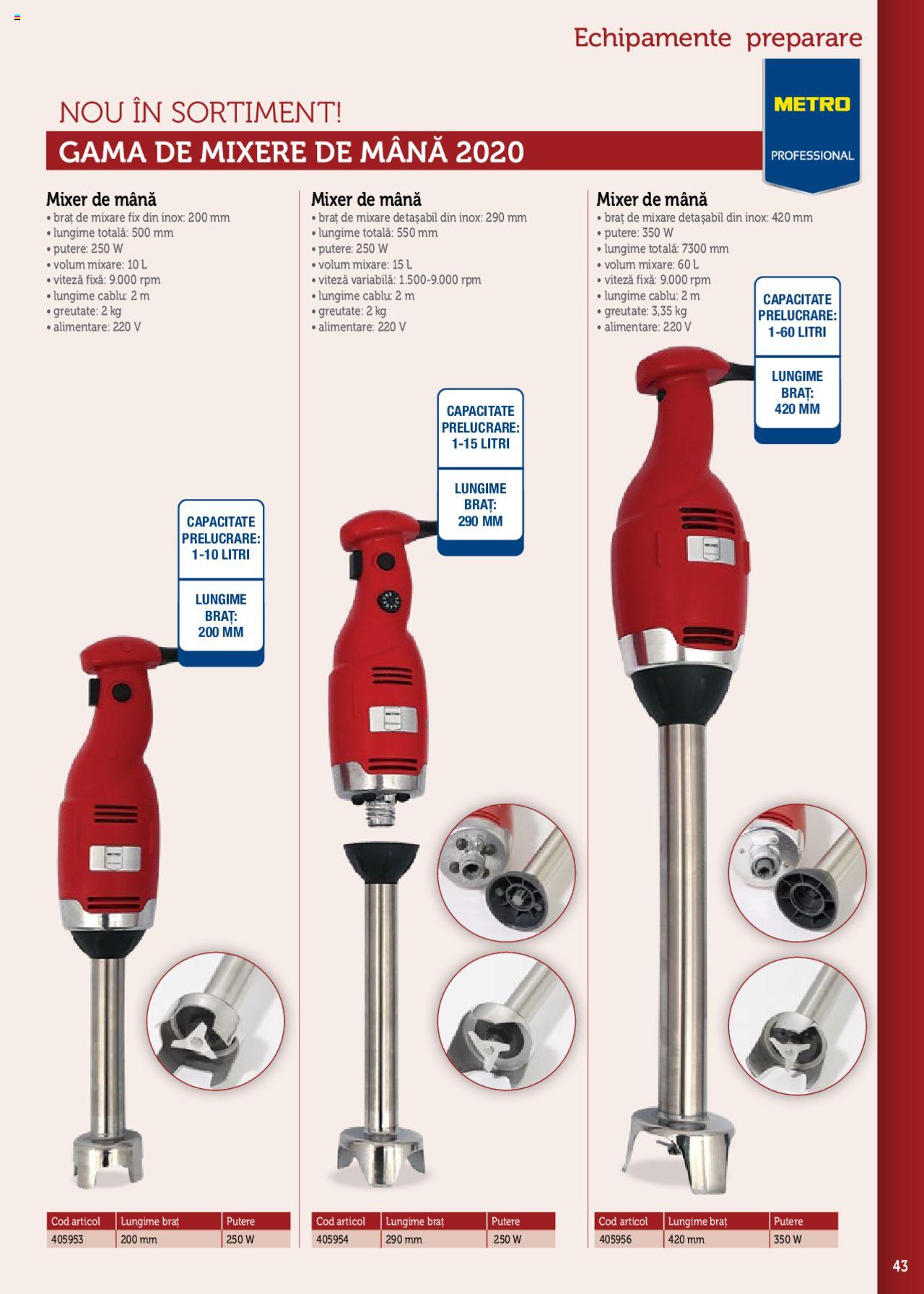 Catalog METRO 2 Iunie 2020 - 31 Ianuarie 2021 | Pagina 43