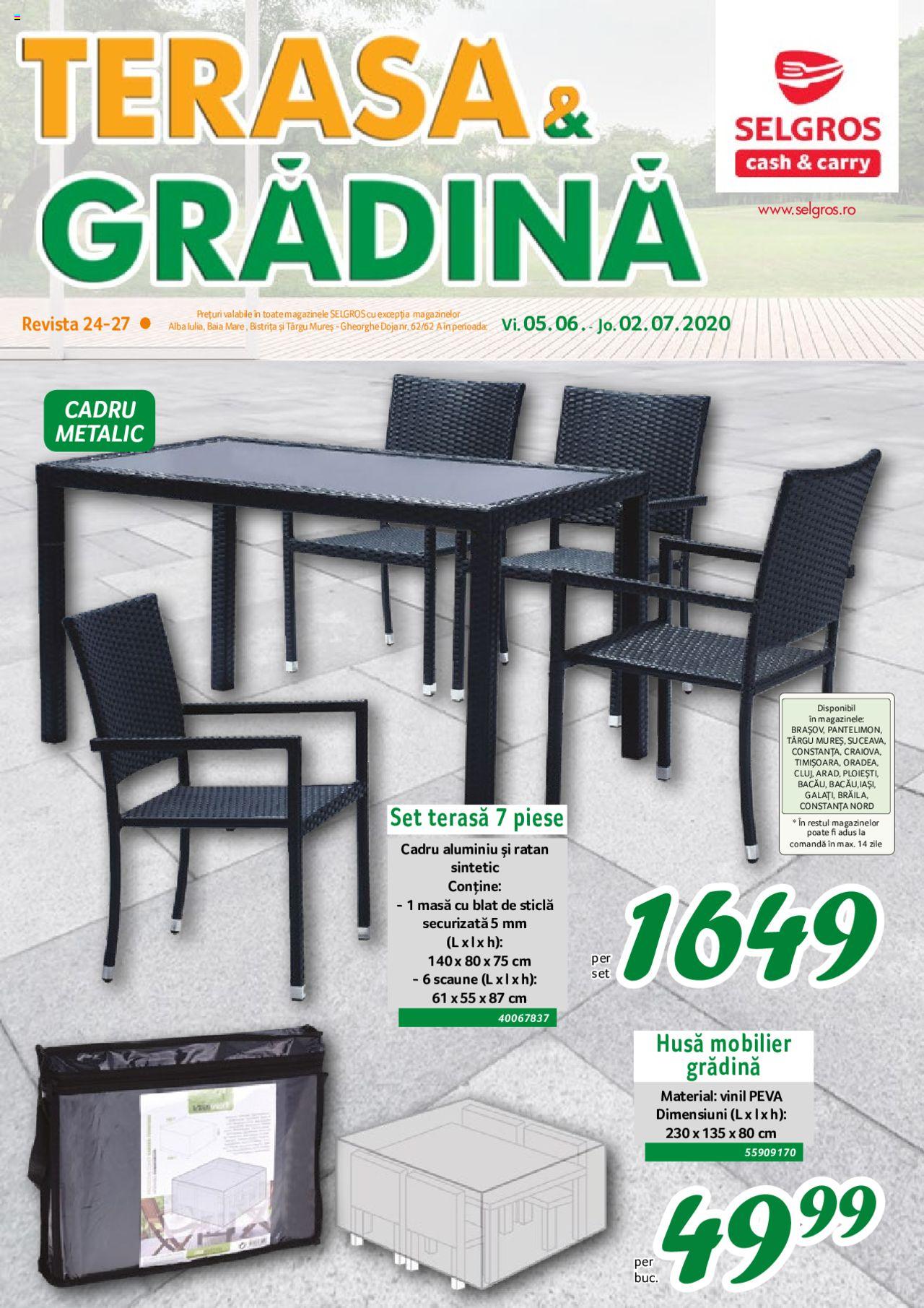 Catalog Selgros 5 Iunie - 2 Iulie 2020 | Pagina 1
