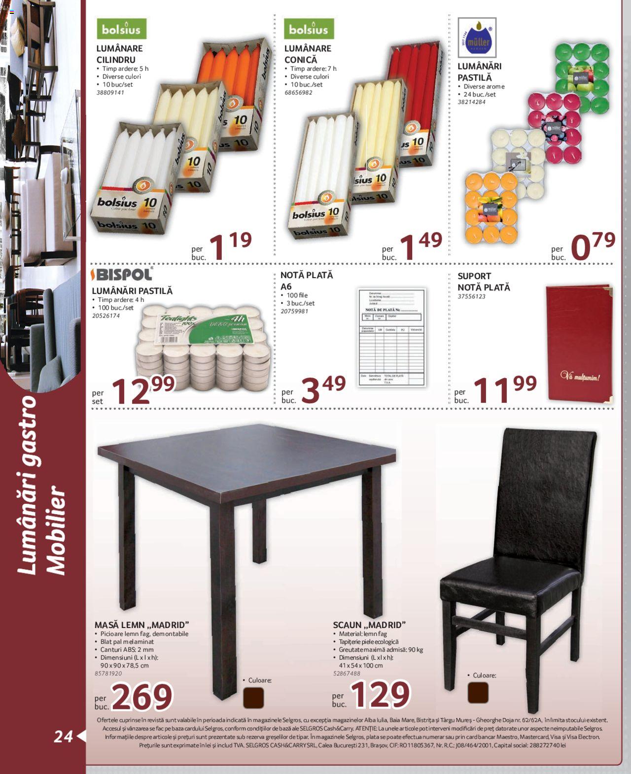 Catalog Selgros 5 Iunie - 2 Iulie 2020 | Pagina 24