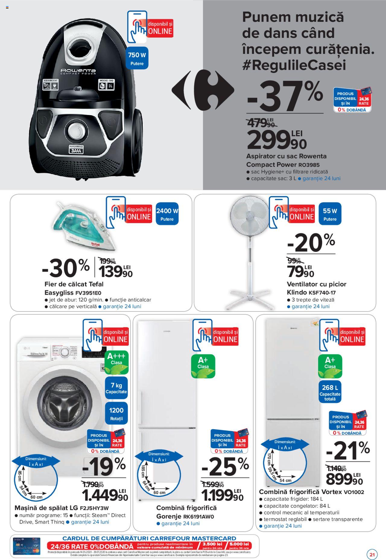 Catalog Carrefour 18 - 24 Iunie 2020 | Pagina 21