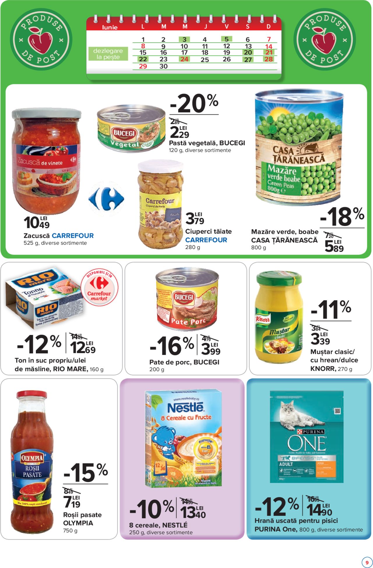 Catalog Carrefour 18 - 24 Iunie 2020 | Pagina 9