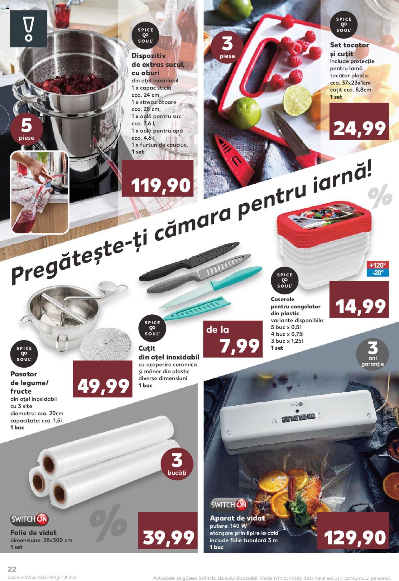 Catalog Kaufland 17 - 23 Iunie 2020 | Pagina 22
