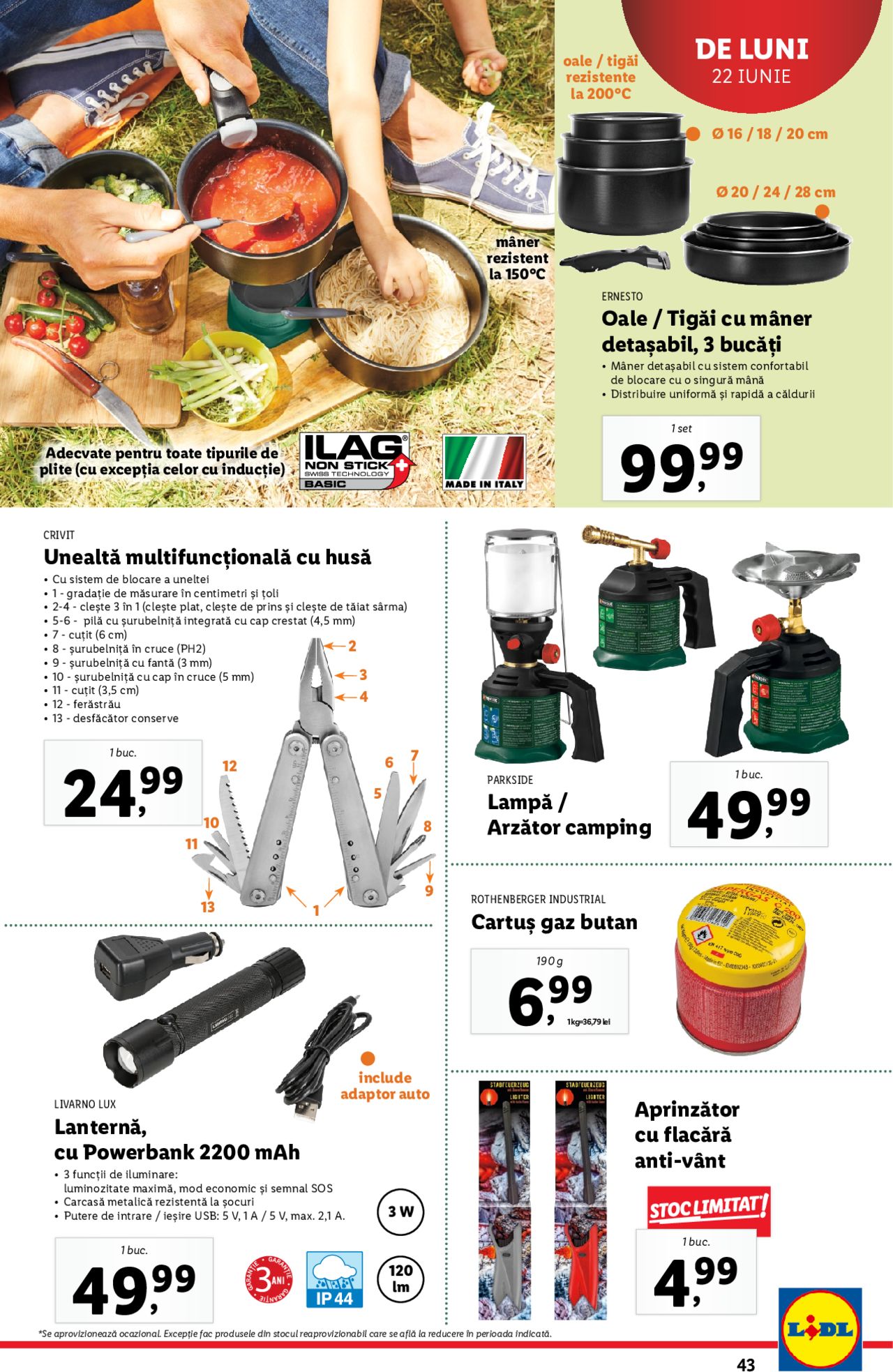 Catalog LIDL 22 - 28 Iunie 2020 | Pagina 43
