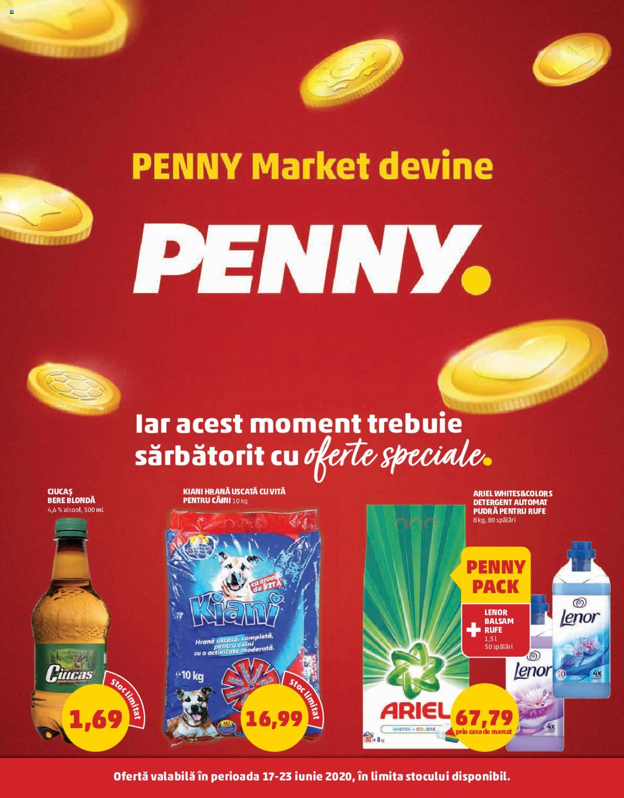 Catalog PENNY Market 17 - 23 Iunie 2020 | Pagina 1