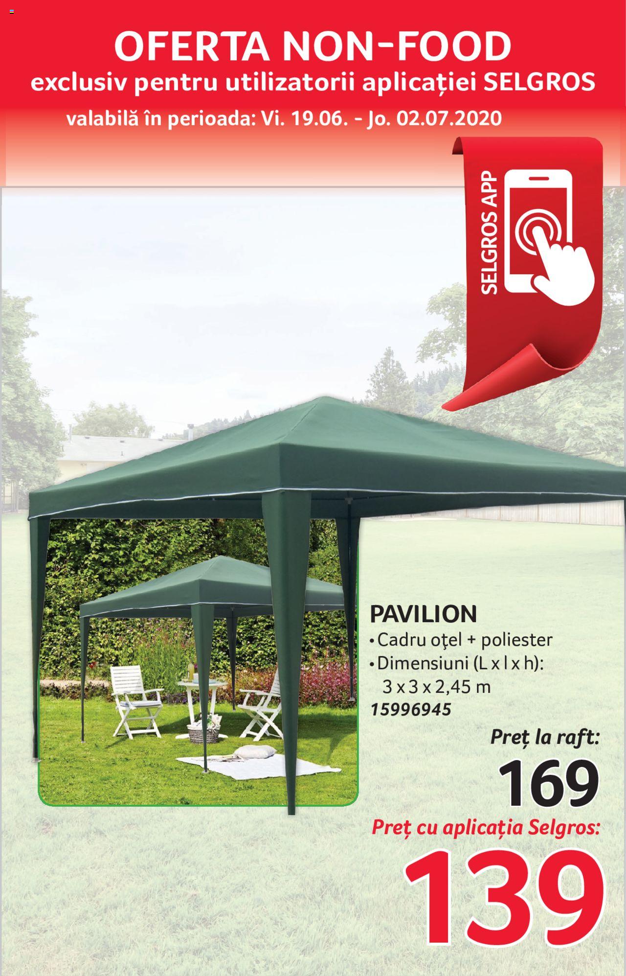 Catalog Selgros 19 Iunie - 2 Iulie 2020 | Pagina 1