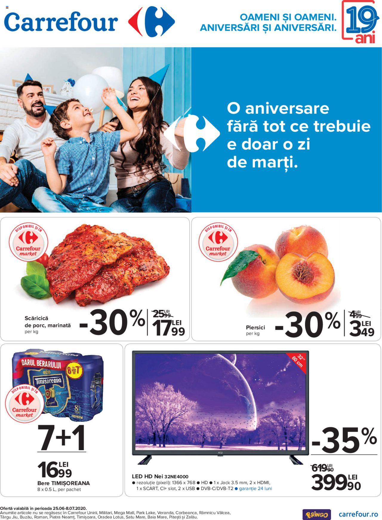 Catalog Carrefour 25 Iunie - 8 Iulie 2020 | Pagina 1