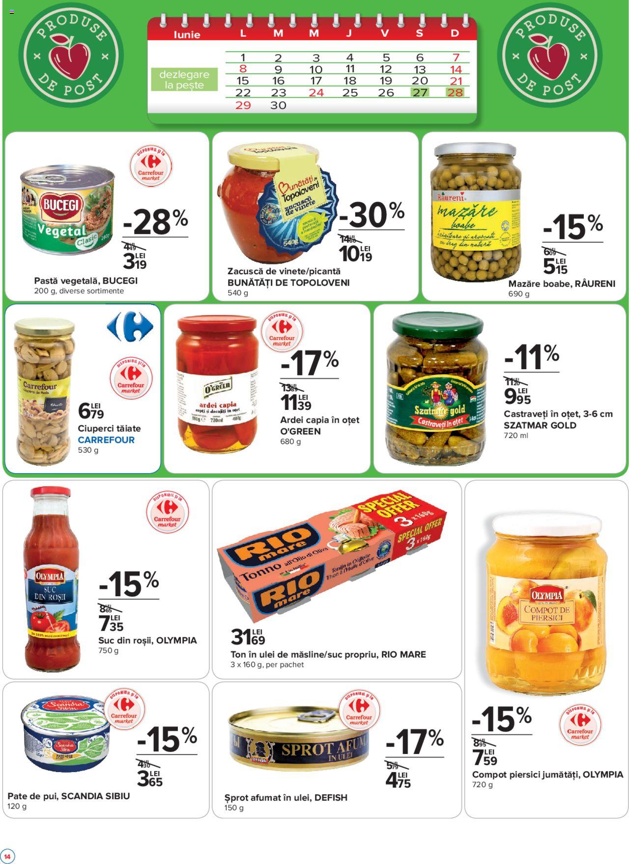 Catalog Carrefour 25 Iunie - 8 Iulie 2020 | Pagina 14