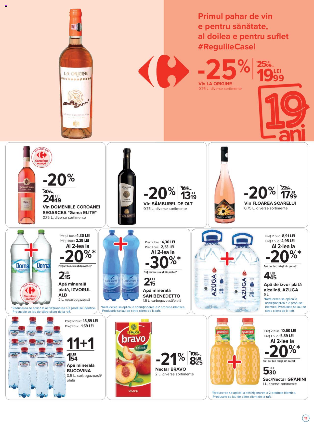Catalog Carrefour 25 Iunie - 8 Iulie 2020 | Pagina 19