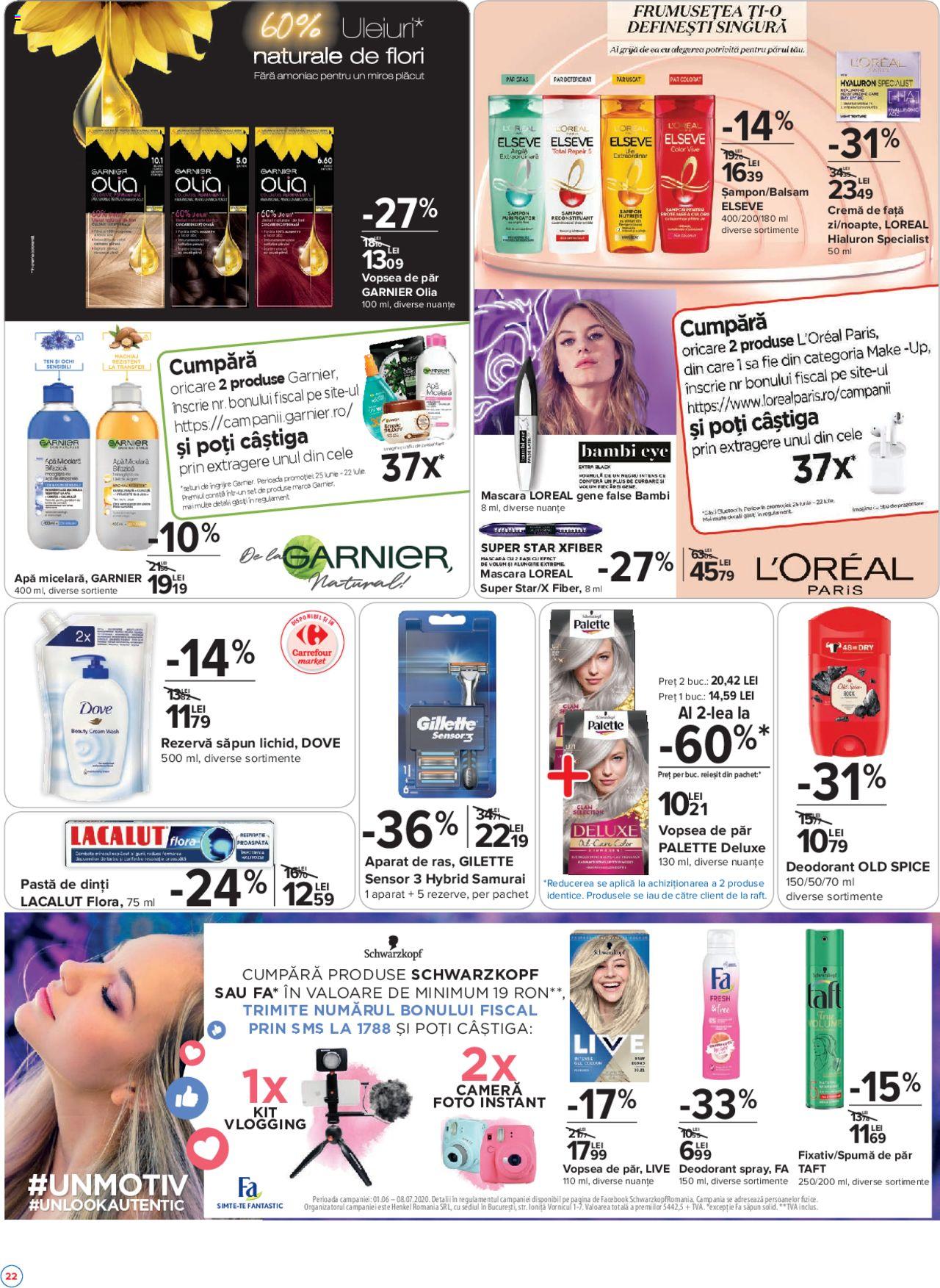 Catalog Carrefour 25 Iunie - 8 Iulie 2020 | Pagina 22