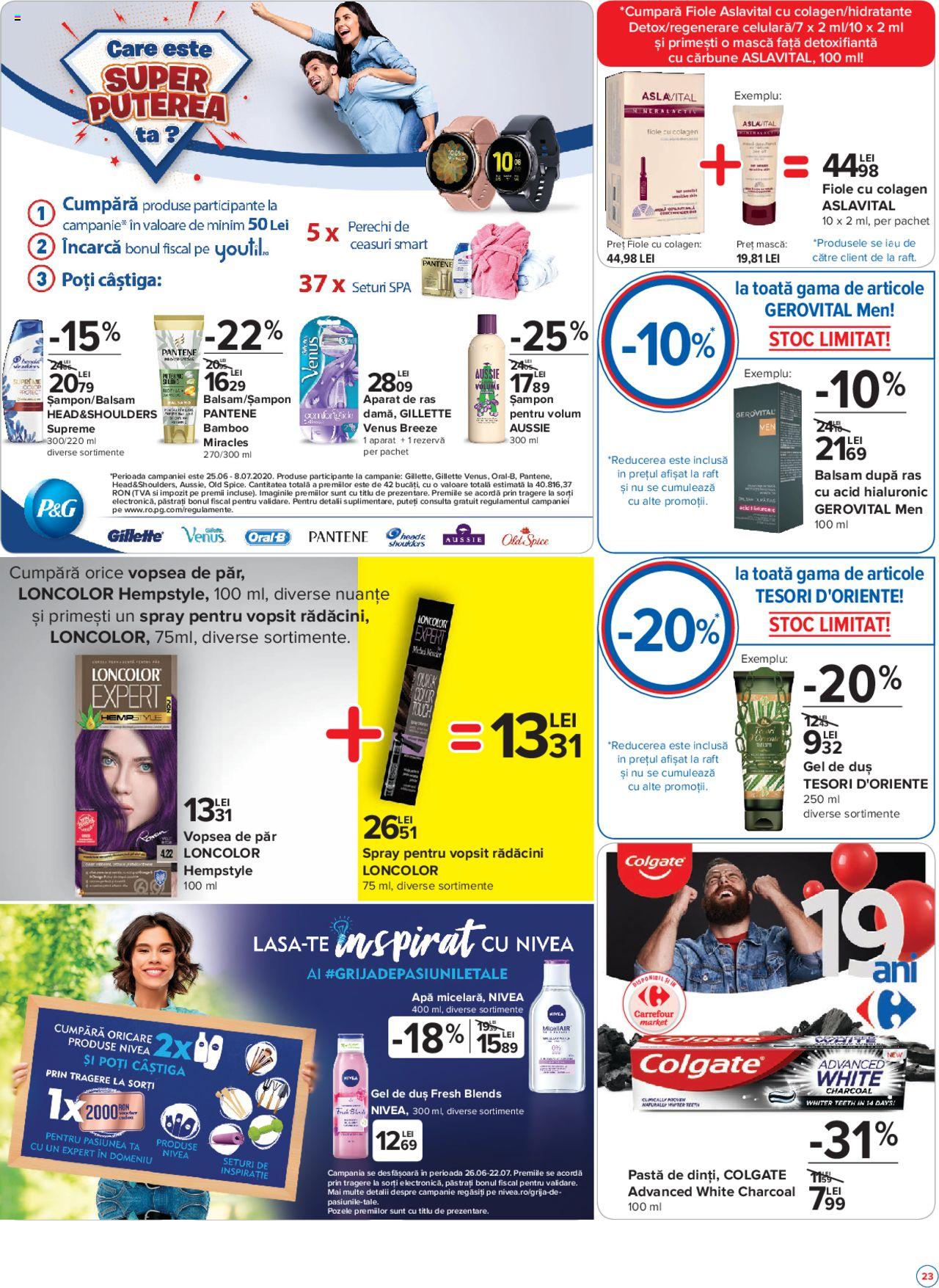 Catalog Carrefour 25 Iunie - 8 Iulie 2020 | Pagina 23