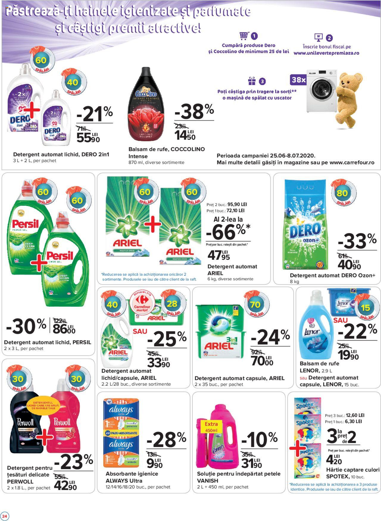 Catalog Carrefour 25 Iunie - 8 Iulie 2020 | Pagina 24