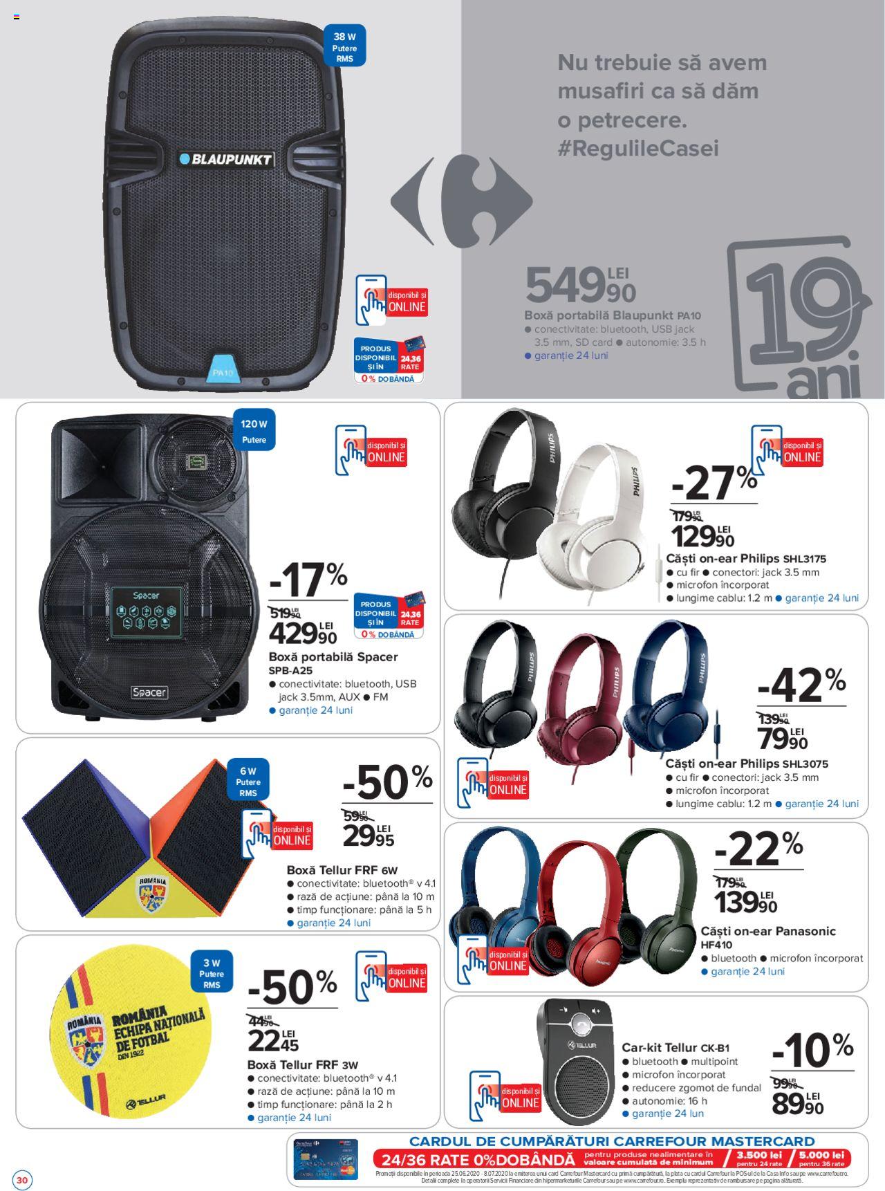 Catalog Carrefour 25 Iunie - 8 Iulie 2020 | Pagina 30