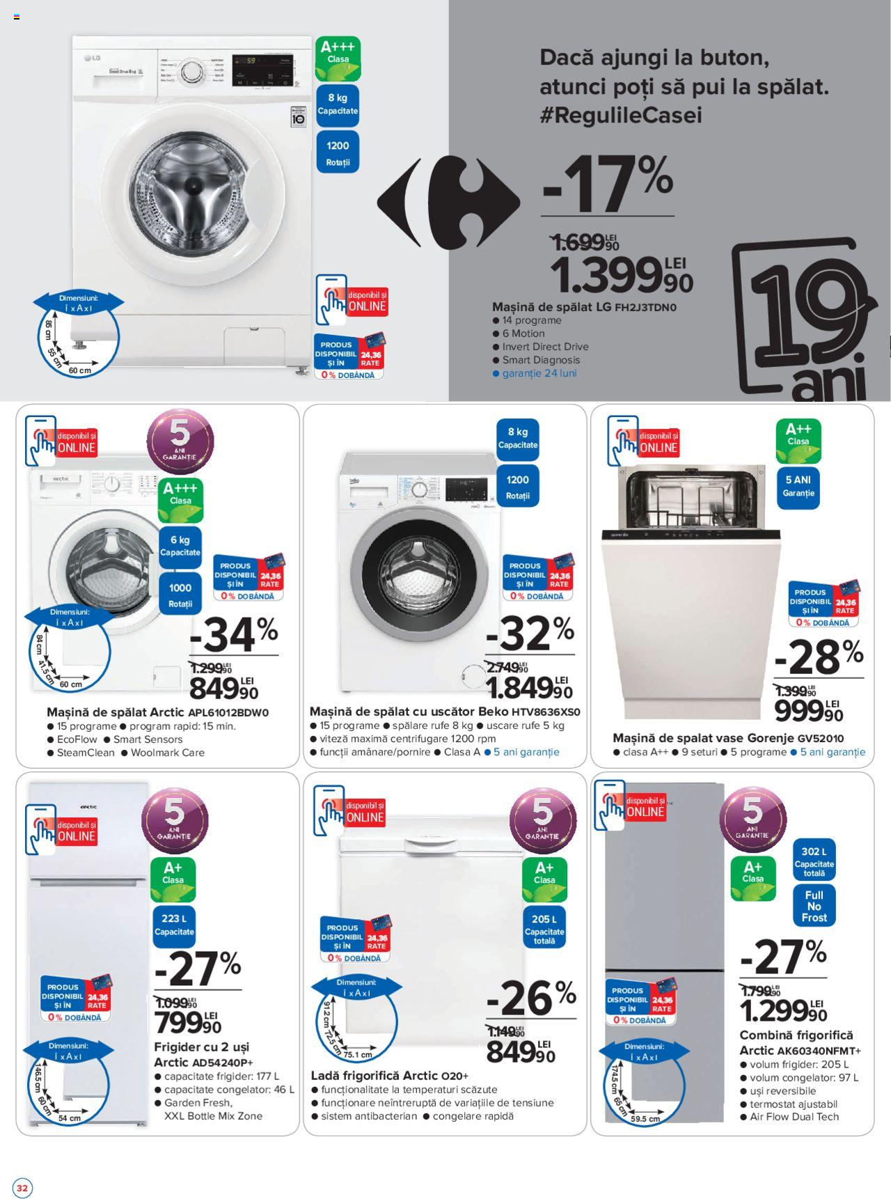 Catalog Carrefour 25 Iunie - 8 Iulie 2020 | Pagina 32