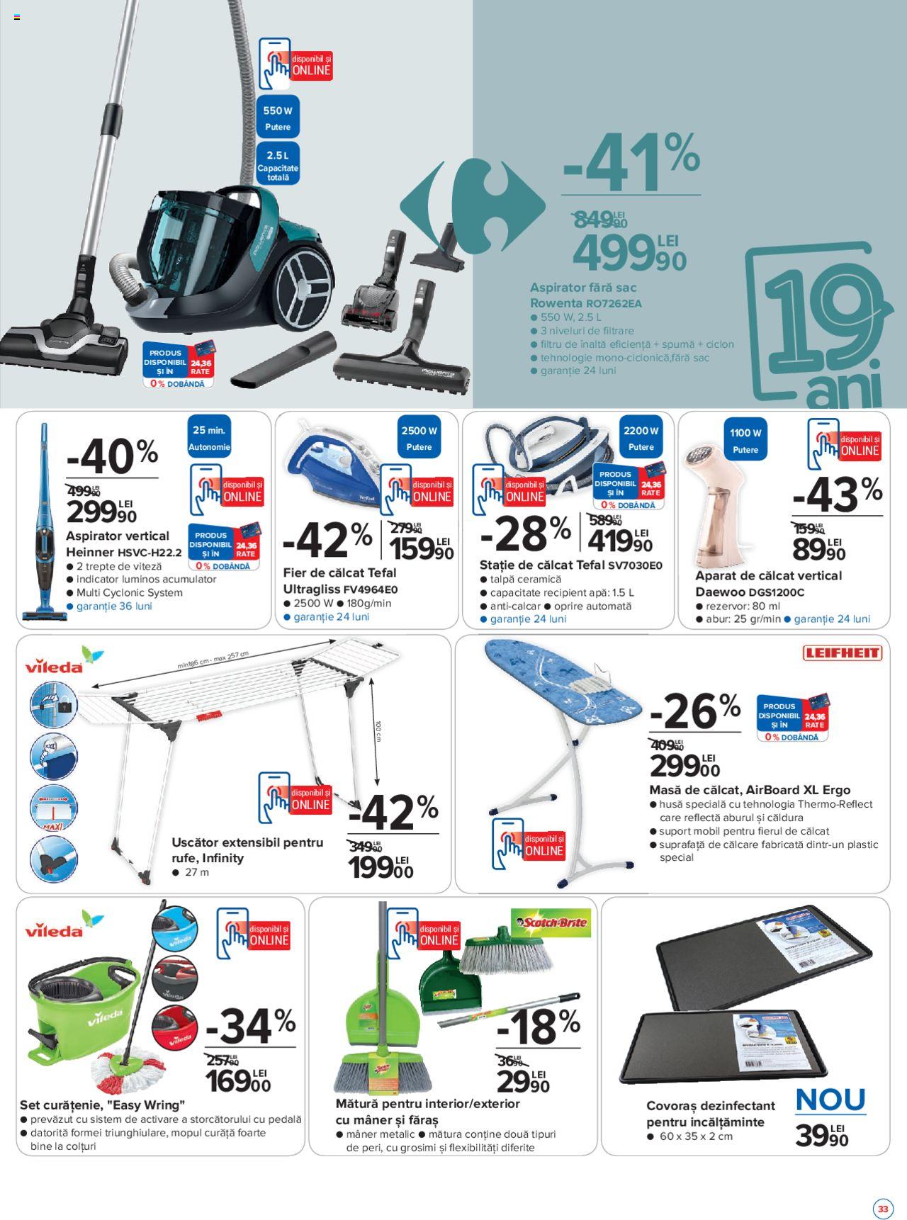Catalog Carrefour 25 Iunie - 8 Iulie 2020 | Pagina 33