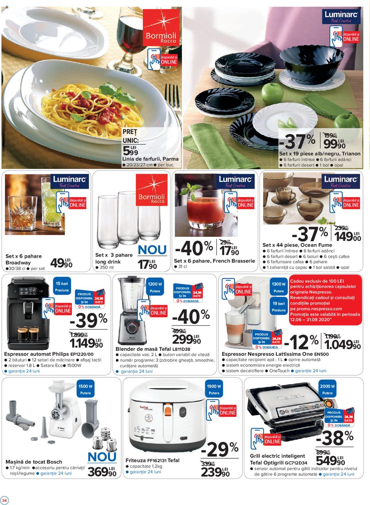 Catalog Carrefour 25 Iunie - 8 Iulie 2020 | Pagina 34