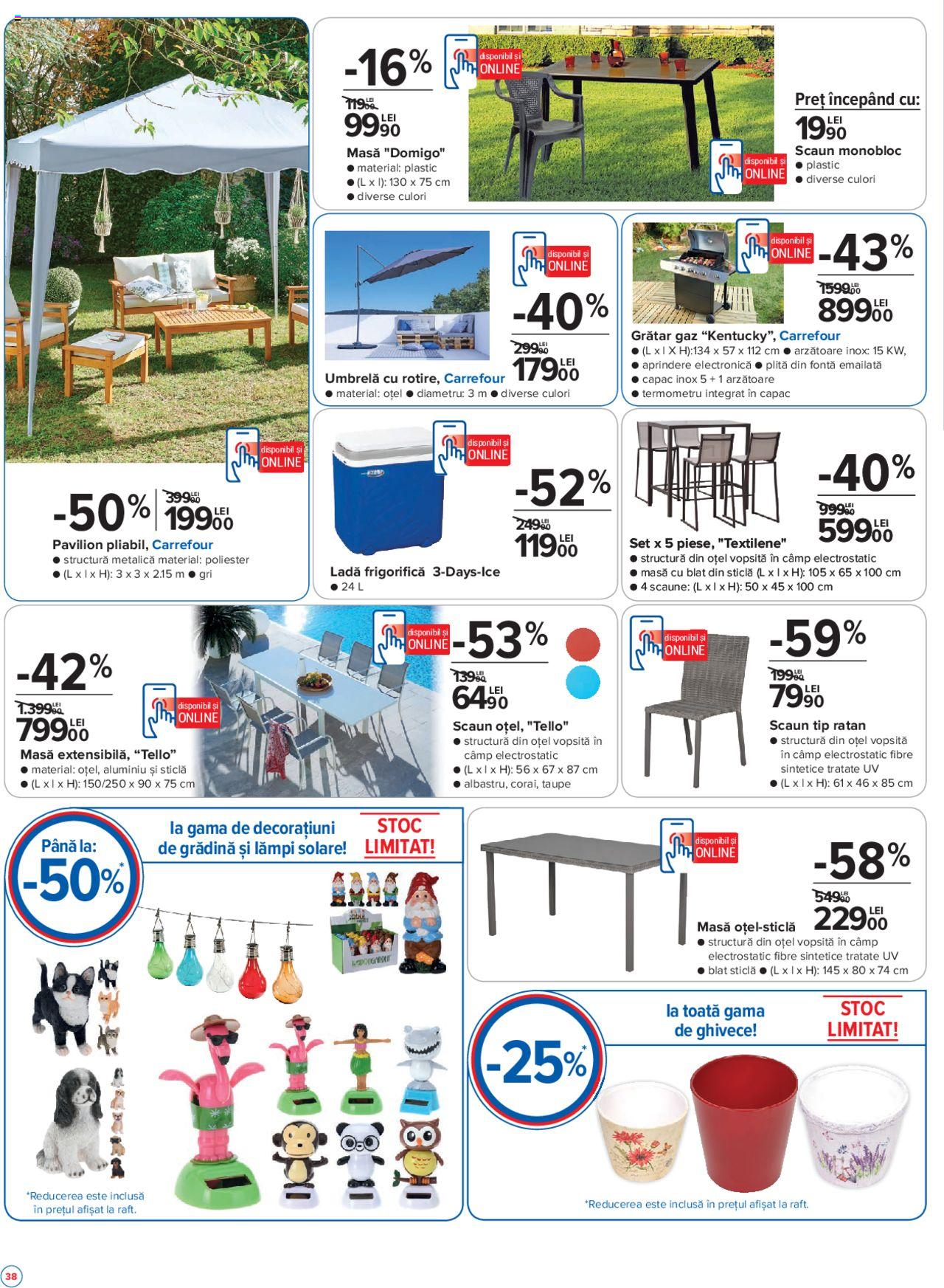 Catalog Carrefour 25 Iunie - 8 Iulie 2020 | Pagina 38