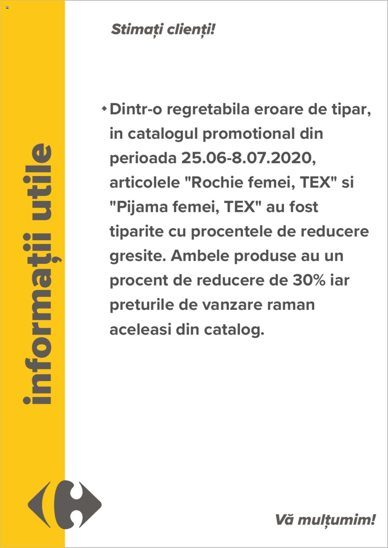 Catalog Carrefour 25 Iunie - 8 Iulie 2020 | Pagina 49