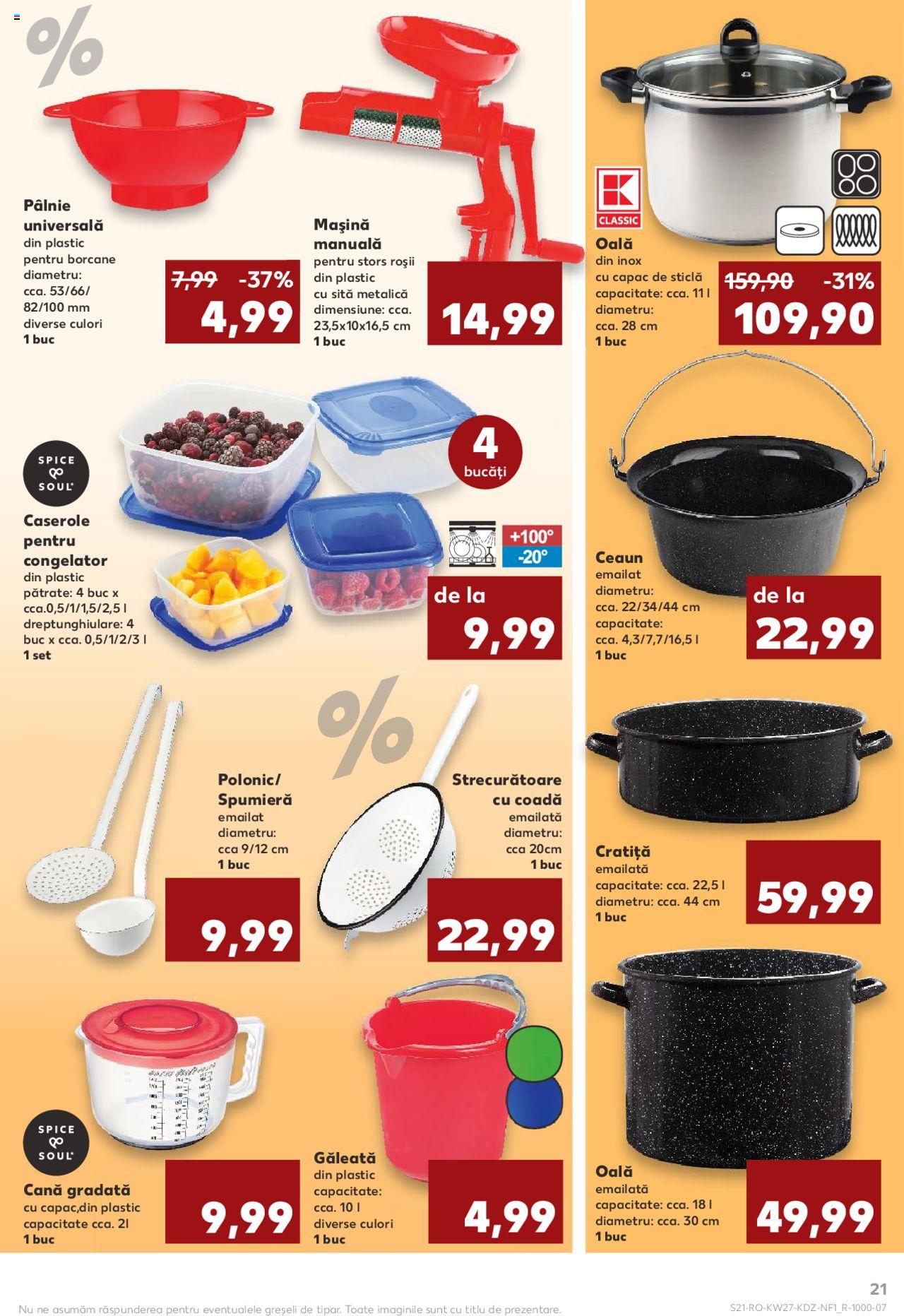 Catalog Kaufland 1 - 7 Iulie 2020 | Pagina 21