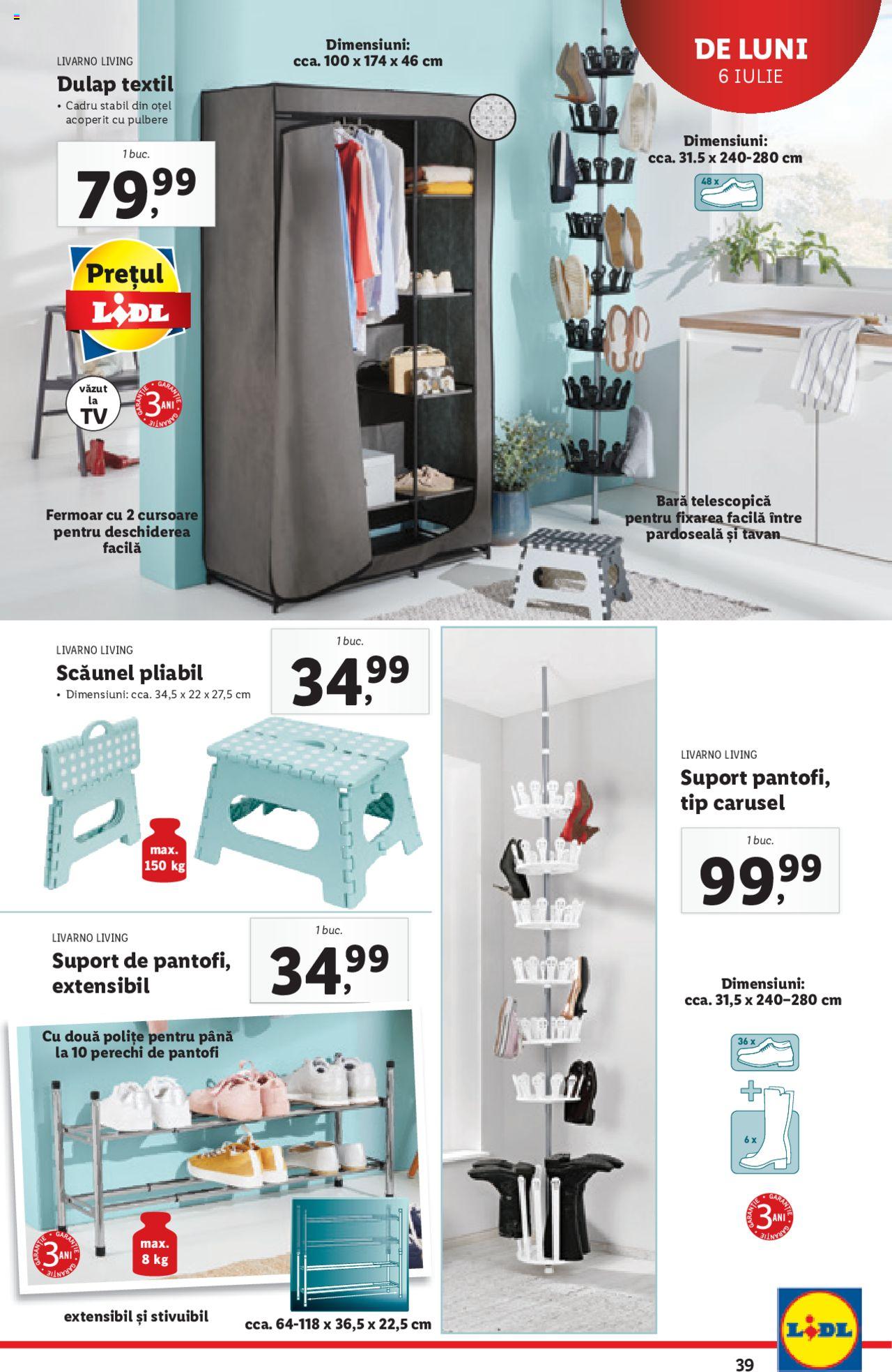 Catalog LIDL 6 - 12 Iulie 2020 | Pagina 39