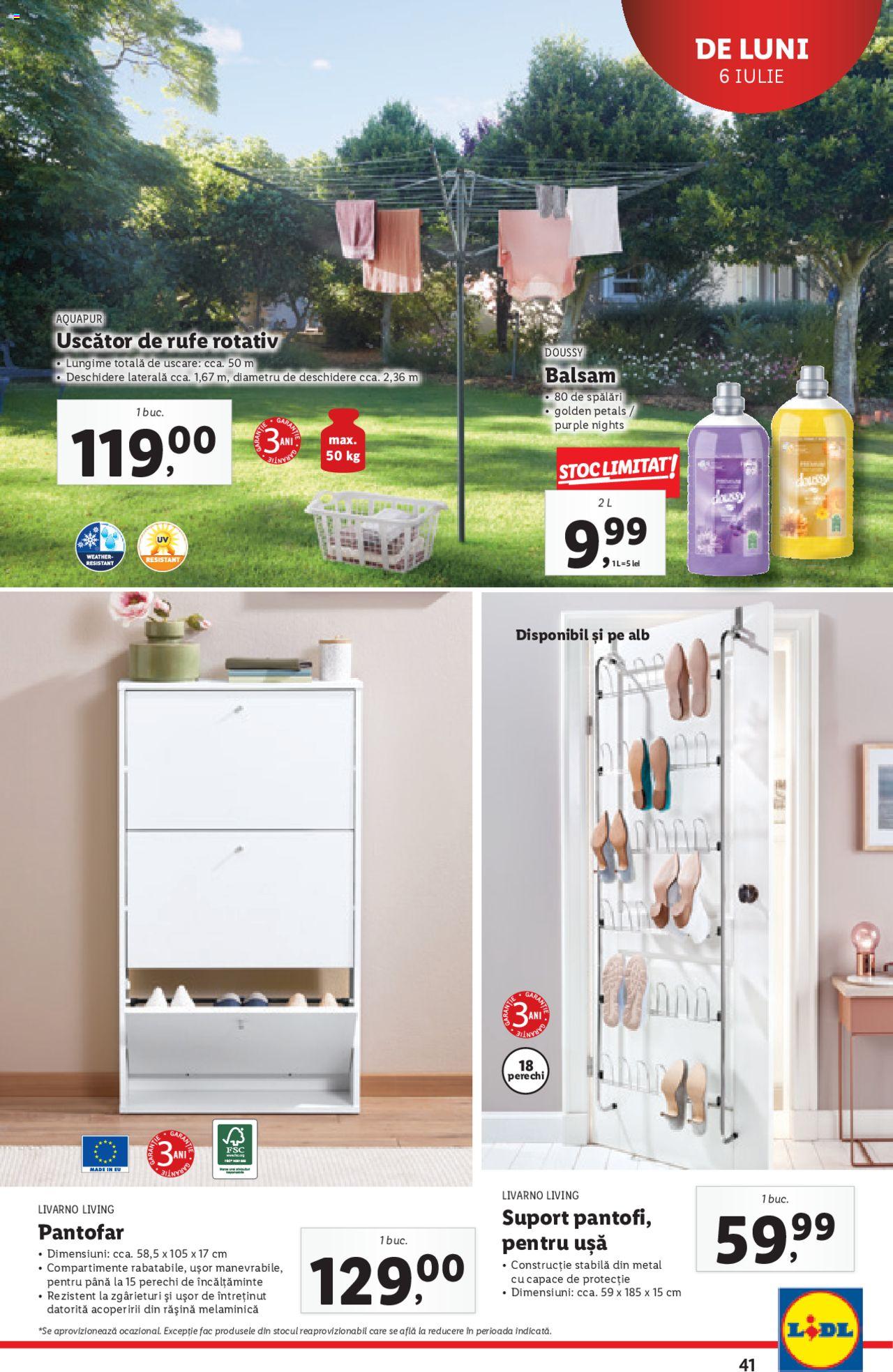 Catalog LIDL 6 - 12 Iulie 2020 | Pagina 41